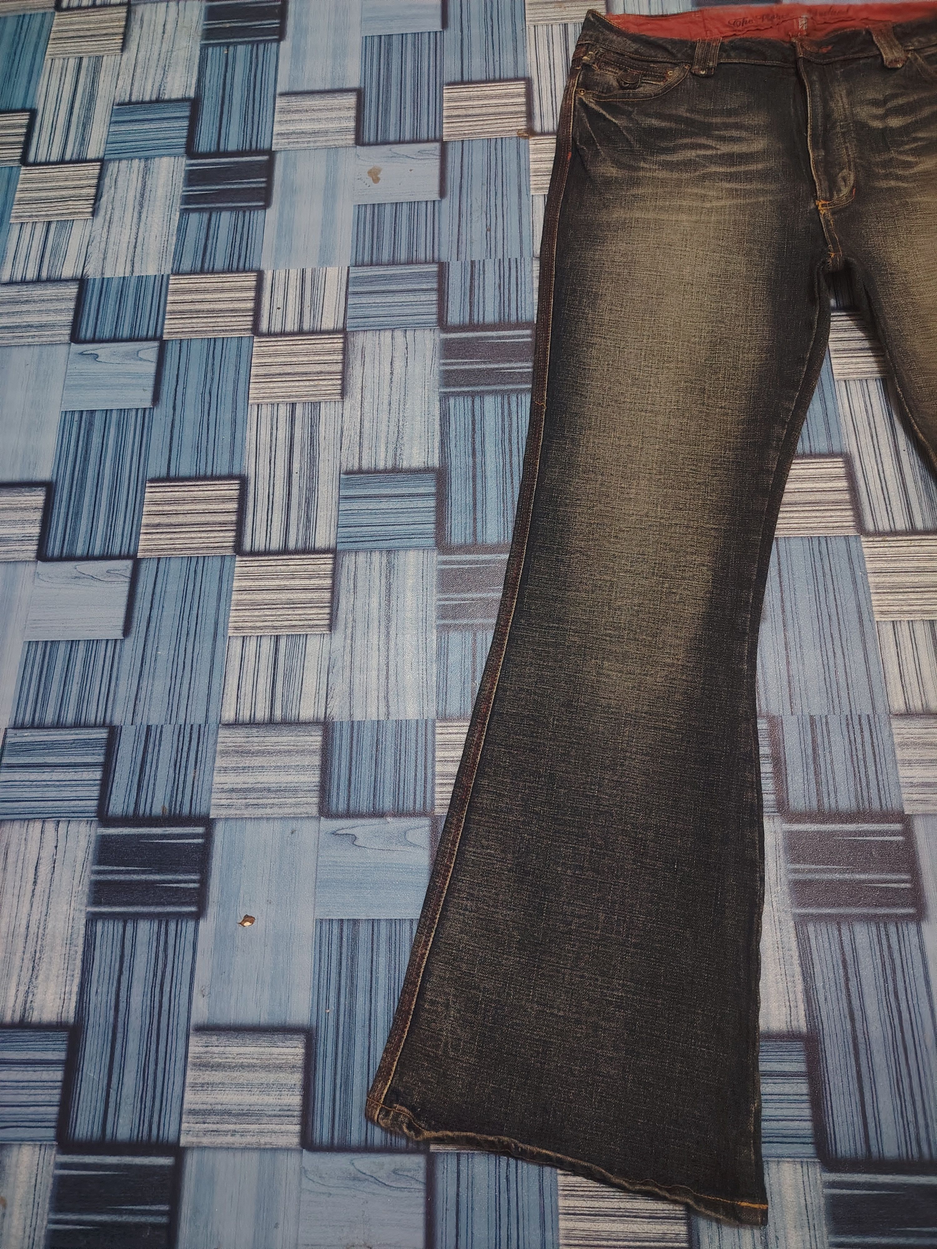 Tornado Mart Japanese The Vintage Standaed Flare Jeans Size US 33 - 4 Thumbnail