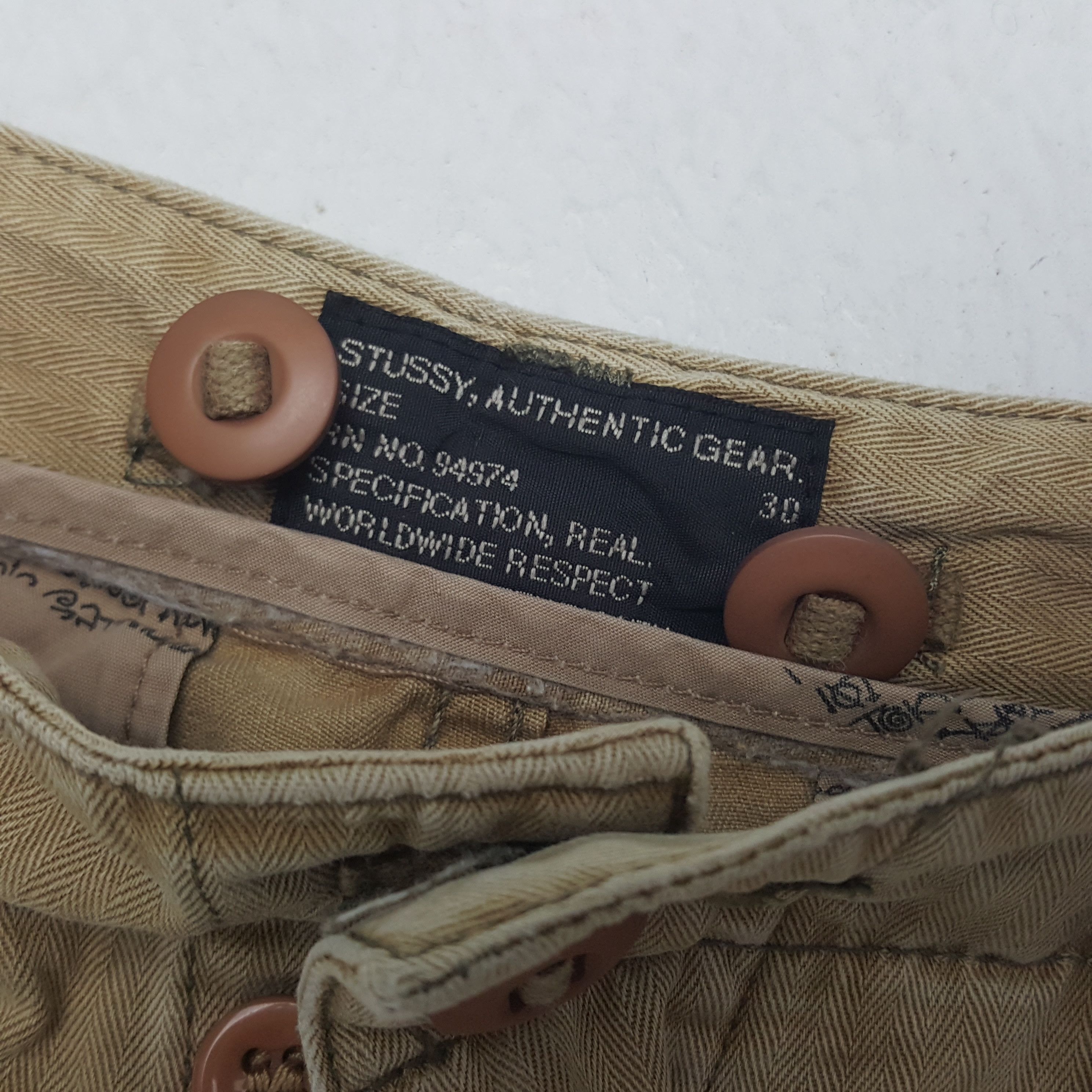 Stussy Vintage Stussy American Streetwear Cargo Short Pants Size US 30 / EU 46 - 4 Thumbnail