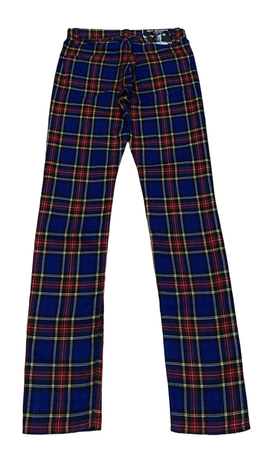 14th Addiction Rare Vintage Sexy Dynamite London Punk Bondage Pants 1990s Size US 28 / EU 44 - 2 Thumbnail