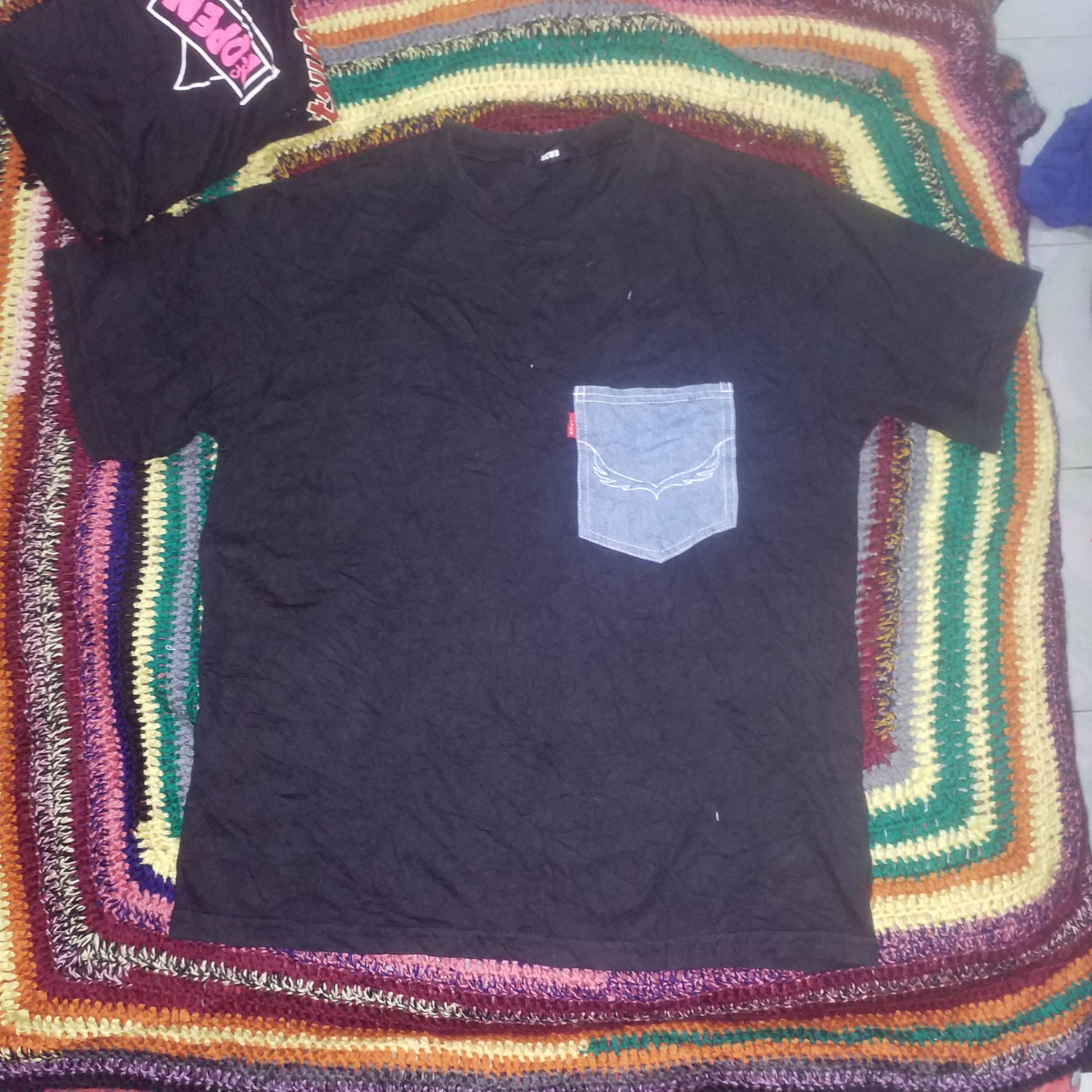 Japanese Brand RODEO CROWN POCKET T WITH PATCH JAPAN Size US M / EU 48-50 / 2 - 1 Thumbnail