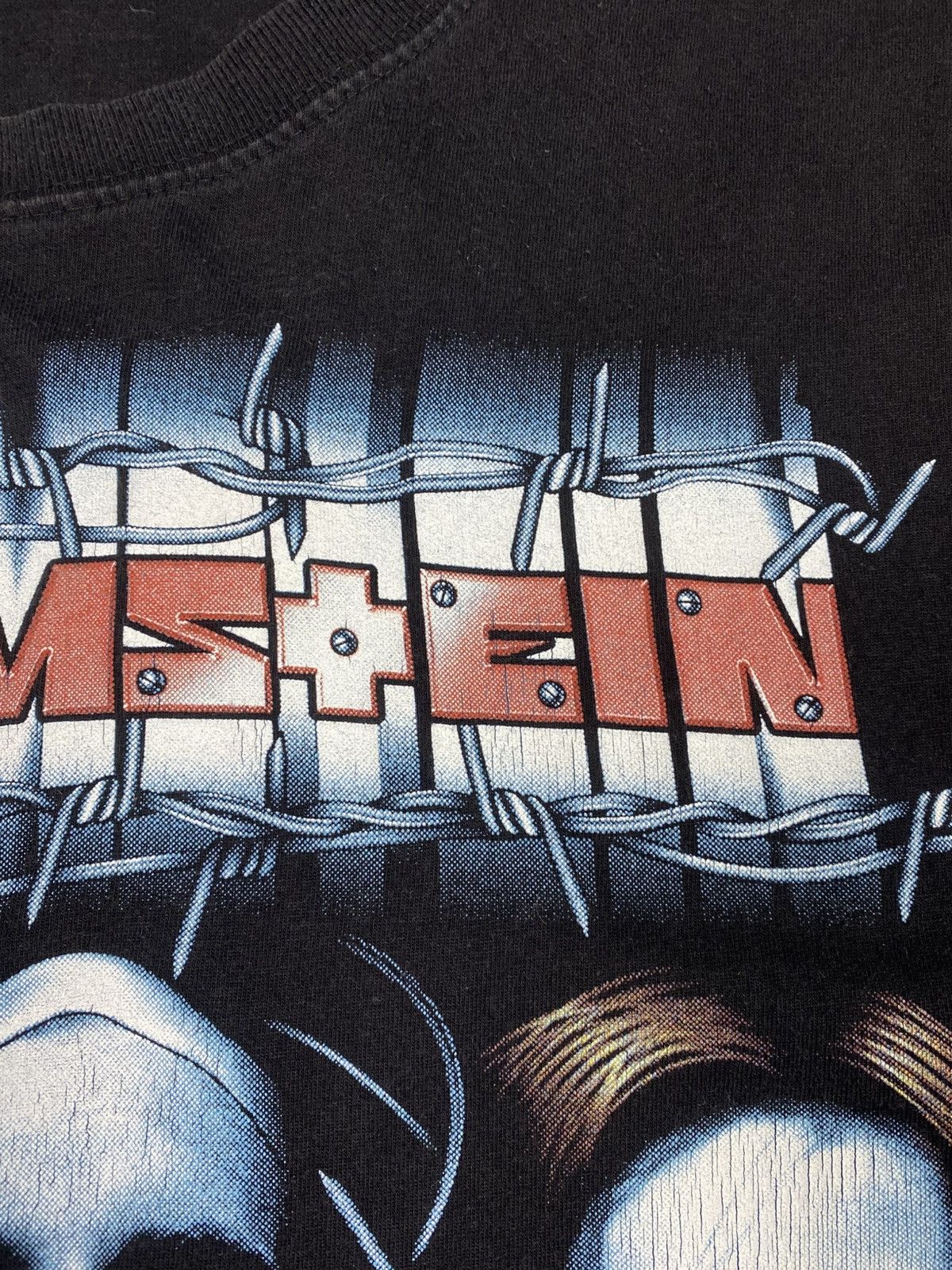 Band Tees Rammstein Double-Sided Graphic Band T-Shirt Vintage Y2K Size US L / EU 52-54 / 3 - 8 Thumbnail