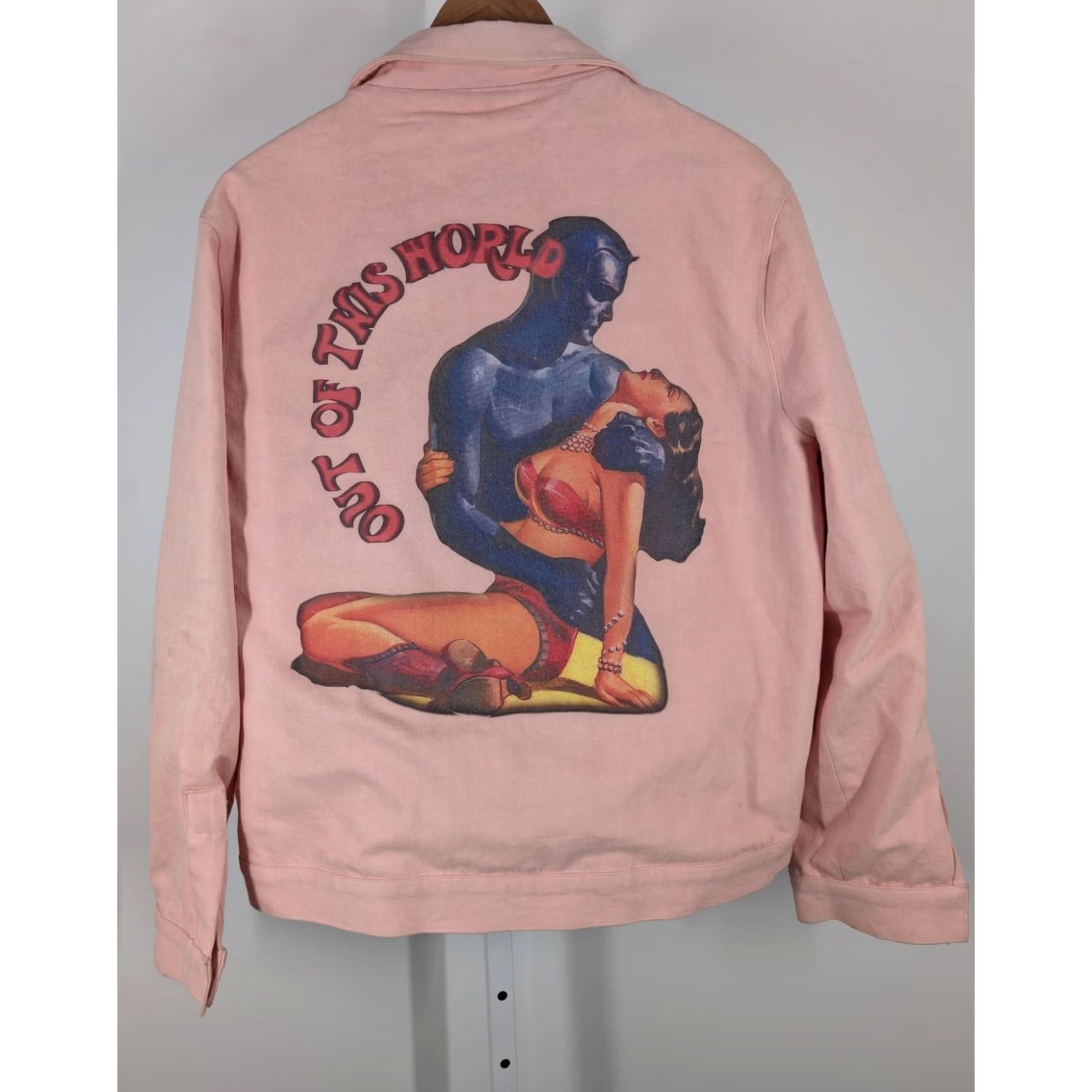 Denime Des Milliards Jacket Pink Denim M Mens Regular Size Des Milliards SS2017 Luka Sabbat Playboi Carti Rare Sample M Size US M / EU 48-50 / 2 - 2 Thumbnail