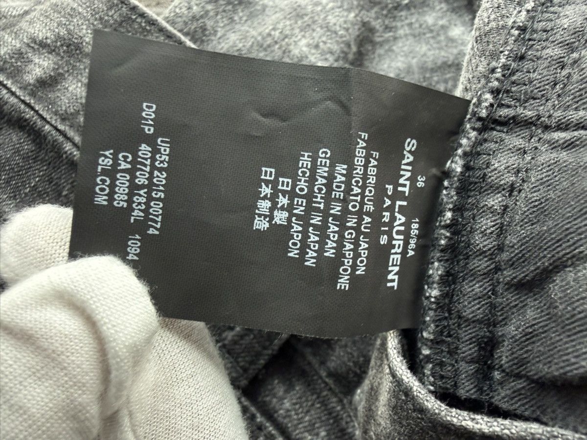Saint Laurent Paris D02 Marble/Thunder Jeans Spring 2016 Size US 36 / EU 52 - 5 Thumbnail