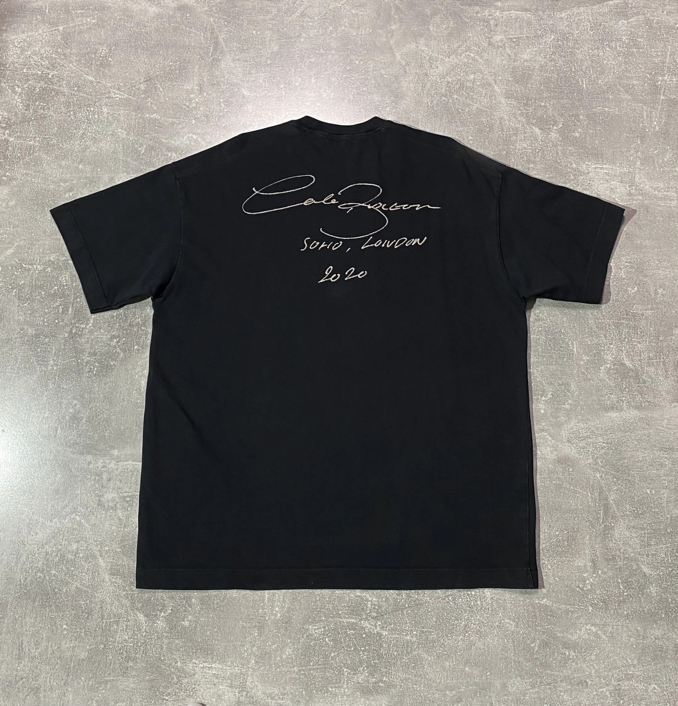 Cole Buxton Cole Buxton 2020 Black Signature Soho London T-Shirt Size US L / EU 52-54 / 3 - 1 Thumbnail