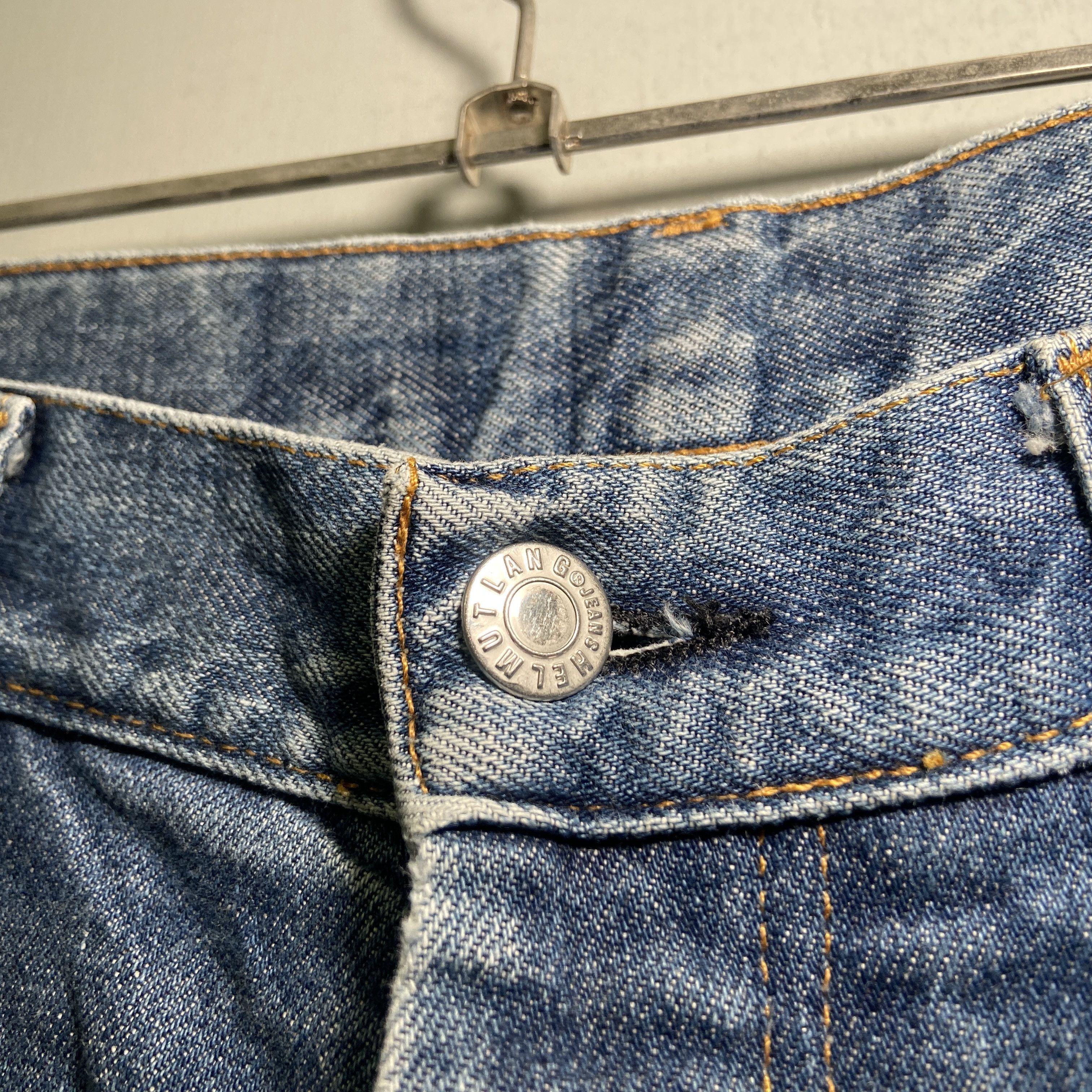Helmut Lang 1998 Helmut Lang Vintage Denim Jeans Size US 30 / EU 46 - 2 Thumbnail