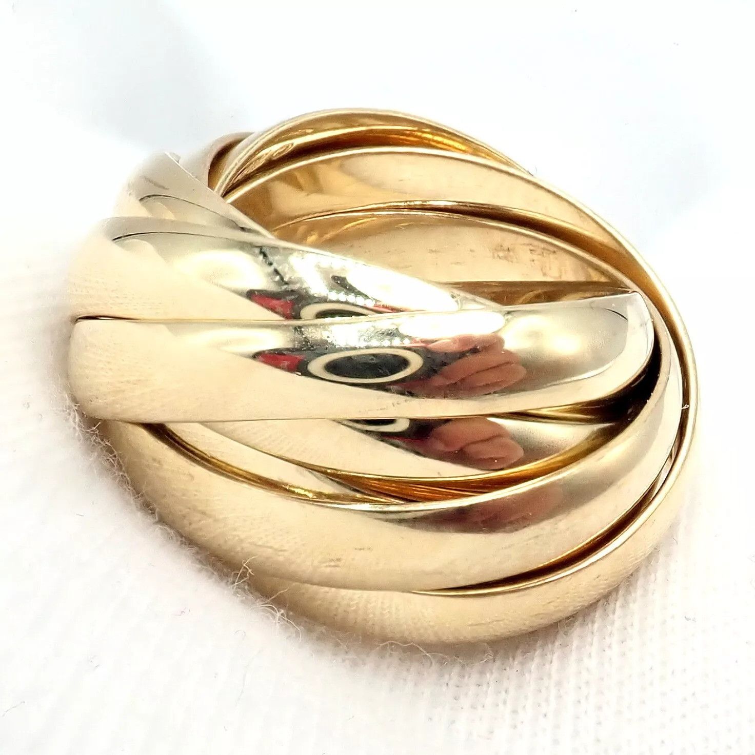 Tiffany & Co. Tiffany & Co Gold 9 Row Melody Calife Picasso Ring 5 Size ONE SIZE - 7 Thumbnail