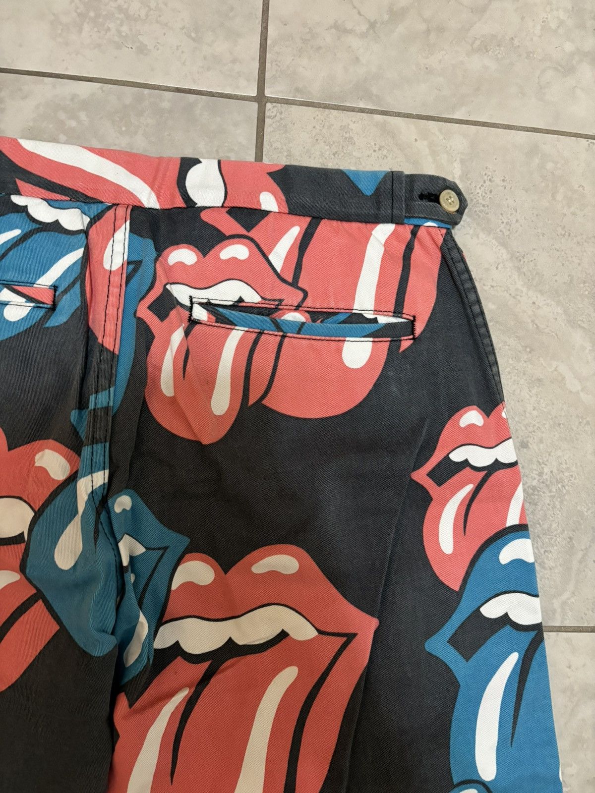 Comme des Garcons Rare Comme Des Garcons Homme SS 2006 Rolling Stones pants Size US 32 / EU 48 - 13 Thumbnail