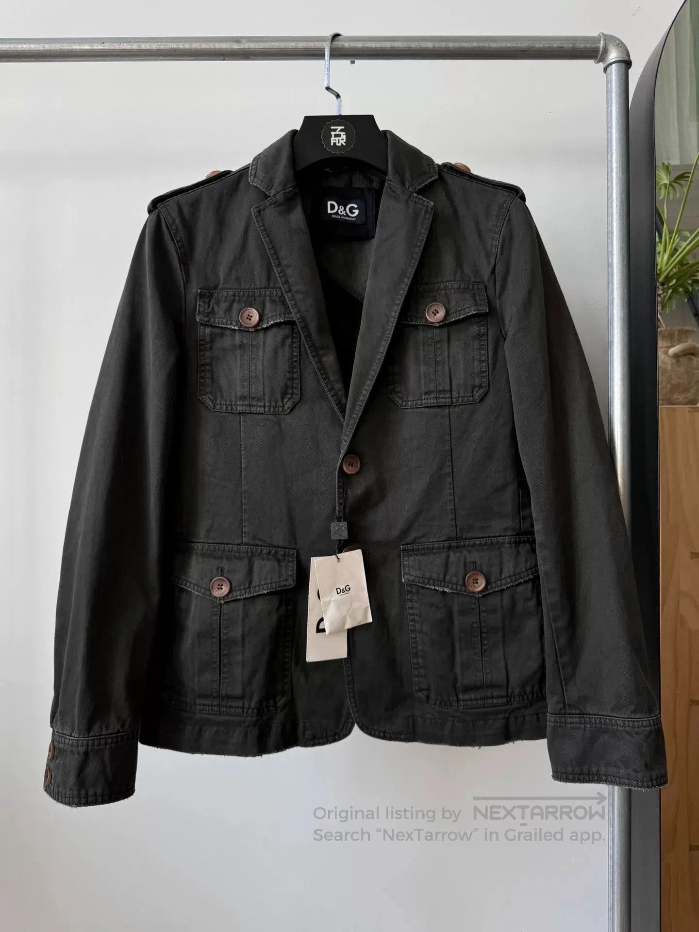 Dolce & Gabbana Dolce & Gabbana Military Style Jacket. Size US S / EU 44-46 / 1 - 1 Thumbnail