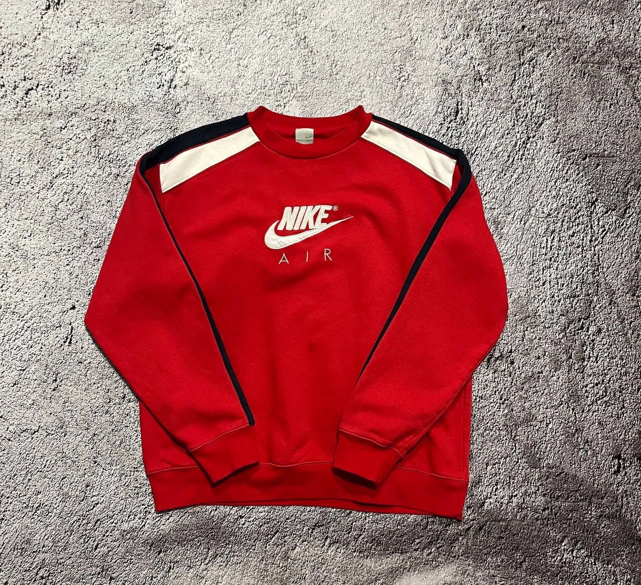 Nike × Vintage Nike Vintage Nike Logo Sweatshirt Jumper Size XL Size US XL / EU 56 / 4 - 1 Thumbnail