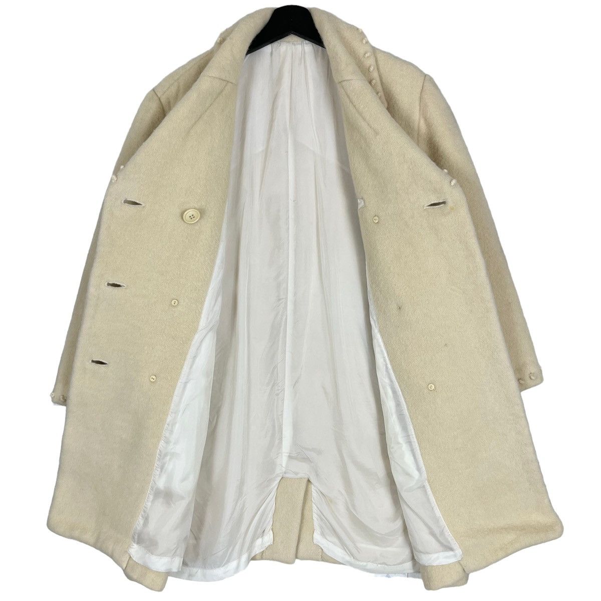 Issey Miyake × Japanese Brand × Vintage Vintage Issey Miyake Women Wool Coat Size M / US 6-8 / IT 42-44 - 6 Thumbnail