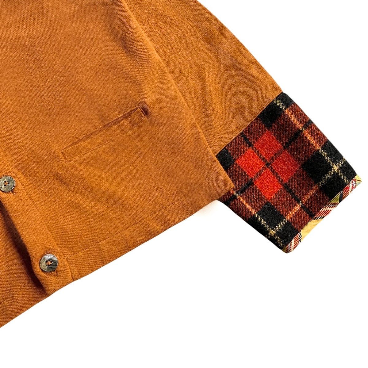 Other Takeshi Yajima plaid pattern accent knitted cardigan cider Size US M / EU 48-50 / 2 - 5 Thumbnail