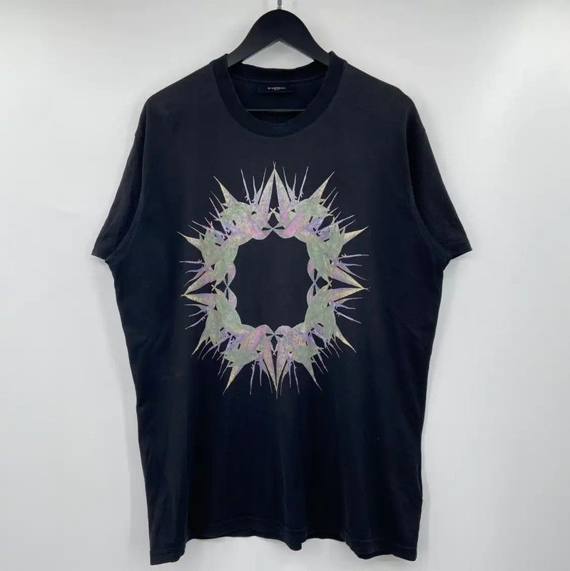 Givenchy Givenchy Summer Black Cotton Short Sleeve T-Shirt 0089 Size US XS / EU 42 / 0 - 1 Thumbnail
