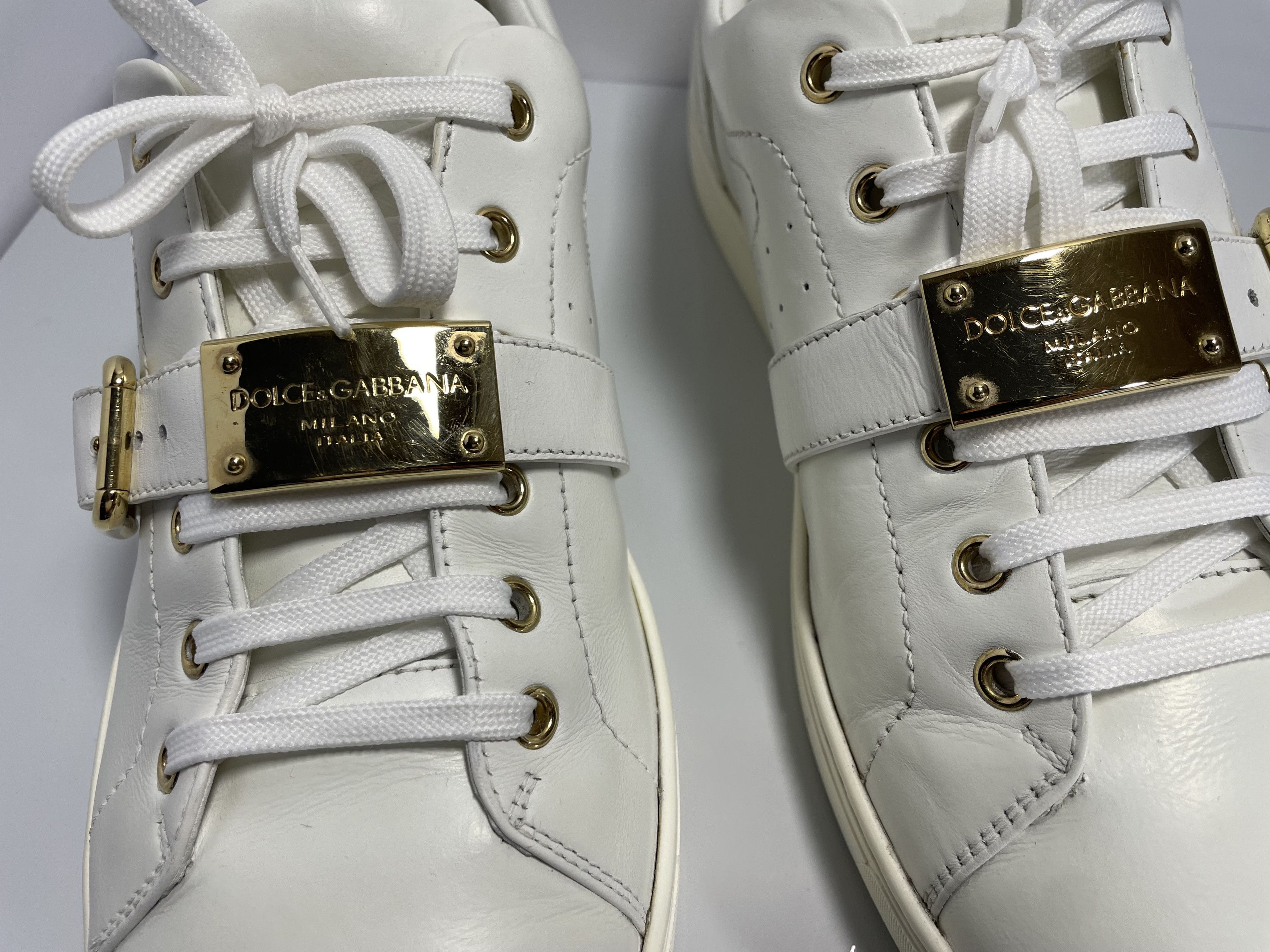 Dolce & Gabbana Dolce & Gabbana men leather sneakers Size US 10 / EU 43 - 3 Thumbnail