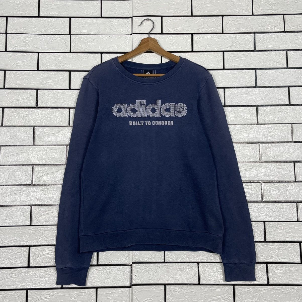 Adidas Adidas Three Stripes Crewneck Sweatshirt Size US S / EU 44-46 / 1 - 1 Thumbnail