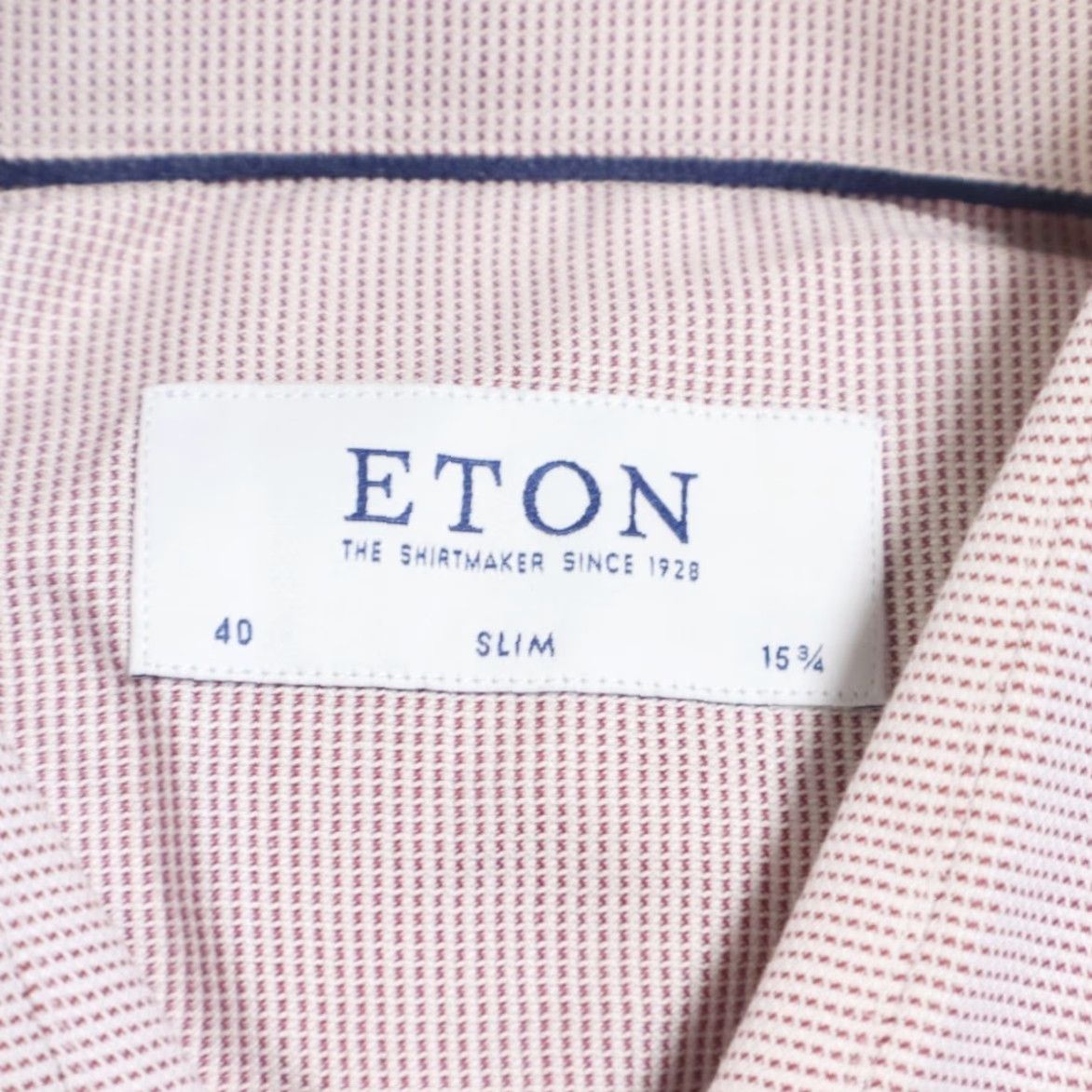 Eton Eton Contemporary Twill Cotton Solid Long Sleeve Button Up Shirt White Men's 40 Size US L / EU 52-54 / 3 - 5 Thumbnail