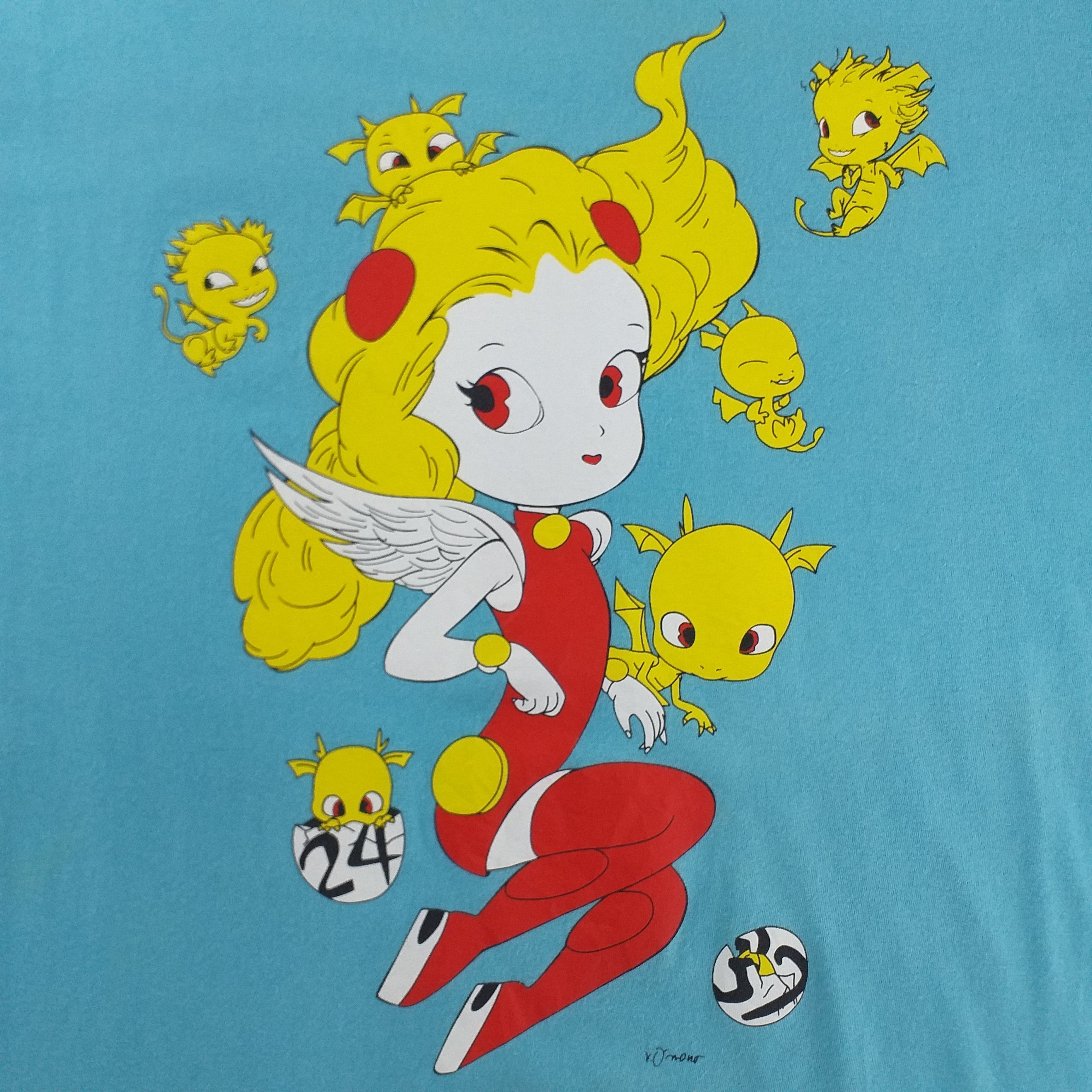 Japanese Brand 24 Hour Television Takashi Murakami Medium t-shirt -F082 Size US M / EU 48-50 / 2 - 3 Thumbnail