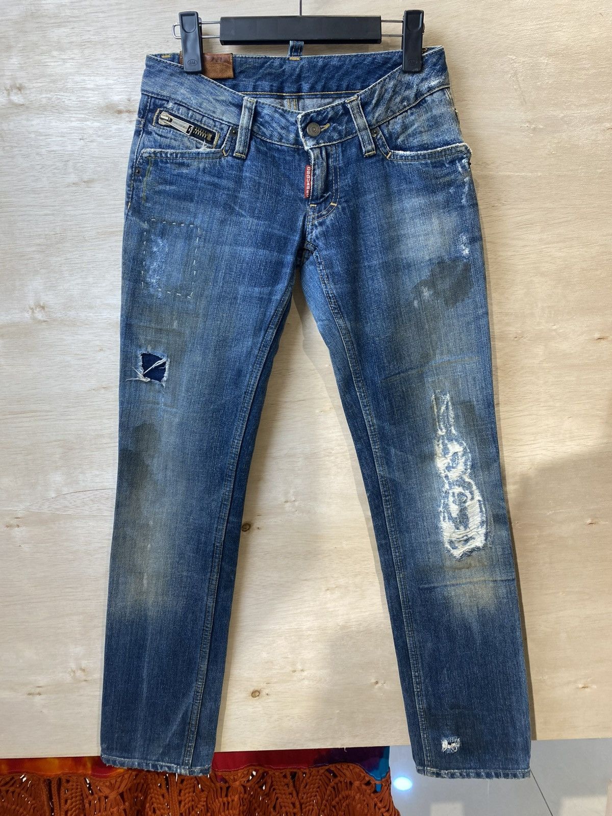 Dsquared2 DSQUARED2 Joyce Skinny Jeans Size 40" / US 18 - 1 Thumbnail