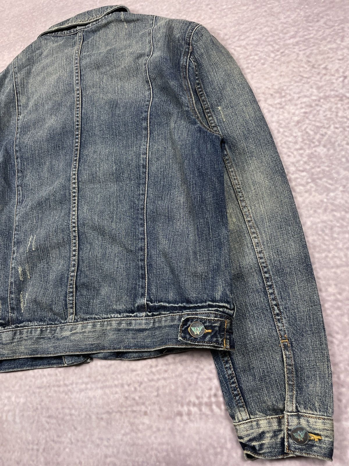 Archive LGB IfSixWasNine Style Distressed Denim Jacket