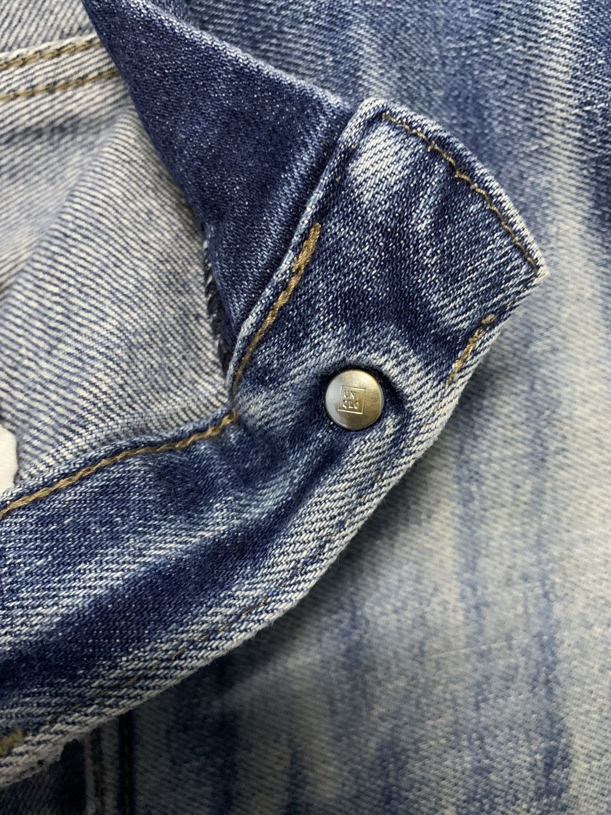 Uniqlo Vintage Uniqlo Selvedge Dirty Mud Washed Distressed Jeans Size US 30 / EU 46 - 5 Thumbnail