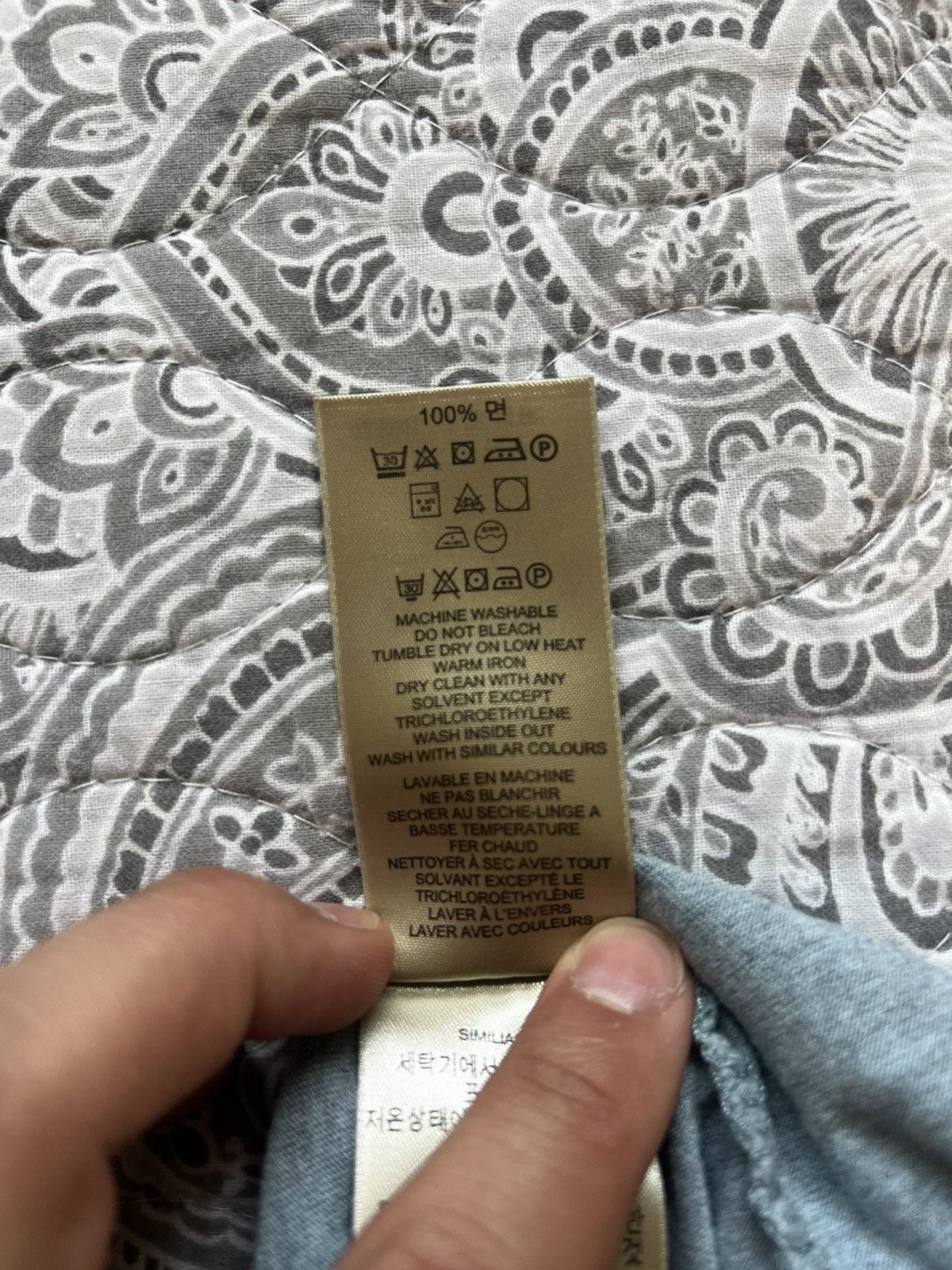 Burberry Burberry Check Pocket T-Shirt – Light Blue – Size M Size US M / EU 48-50 / 2 - 4 Thumbnail