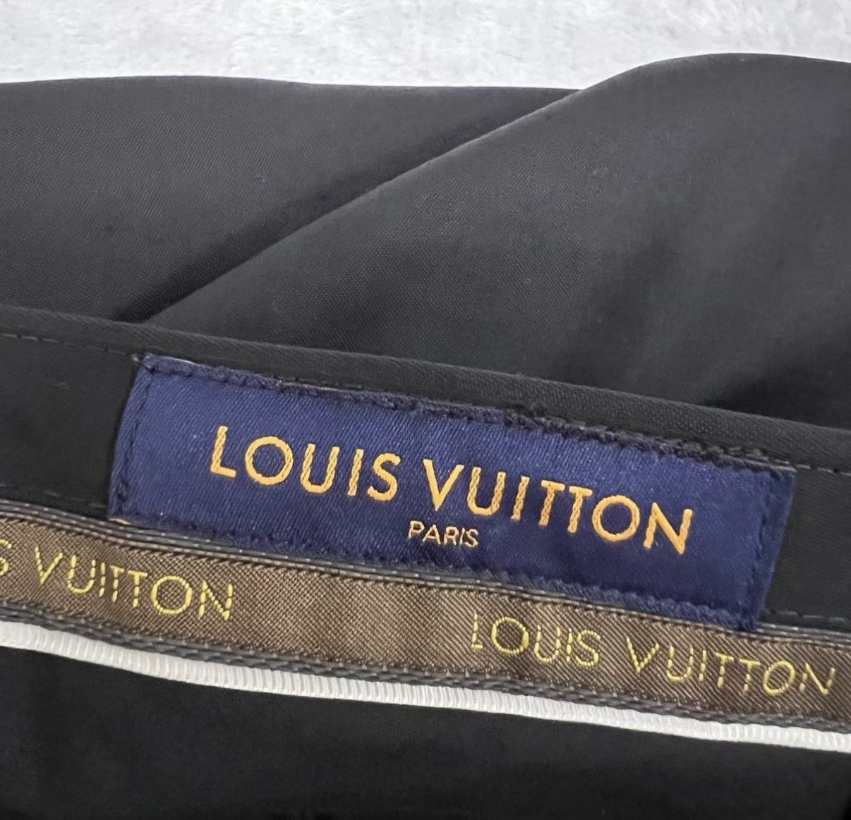 Louis Vuitton Louis Vuitton Black Dress Pants J41 Size US 30 / EU 46 - 3 Thumbnail