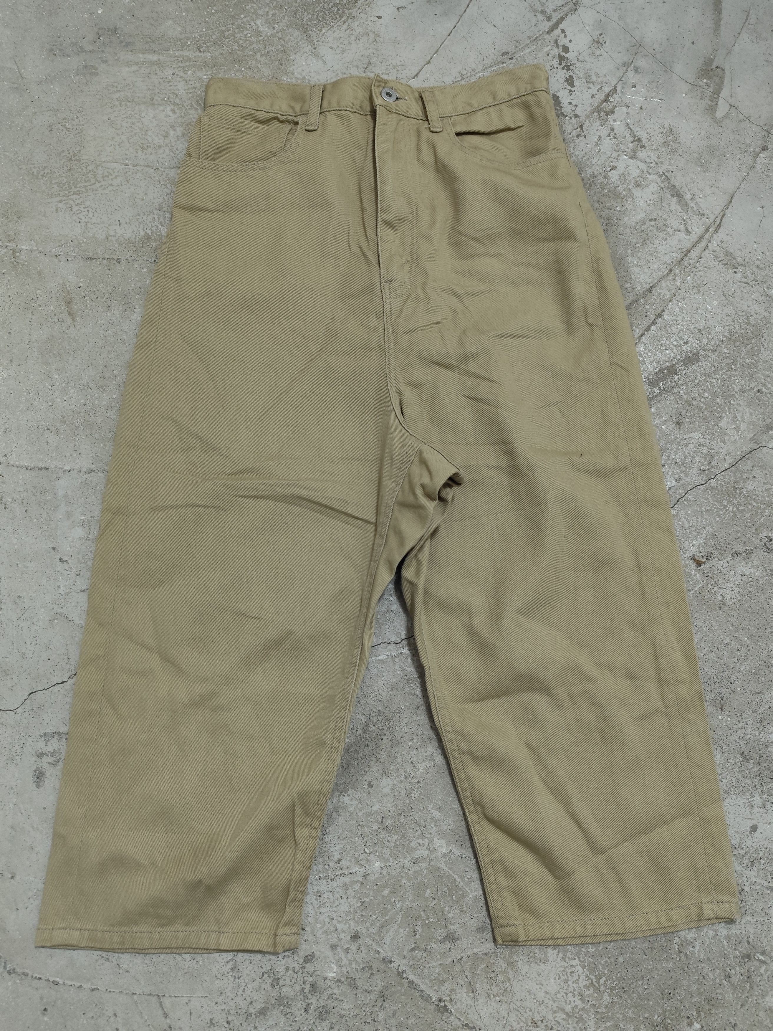 Junya watanabe crotch pants wide leg