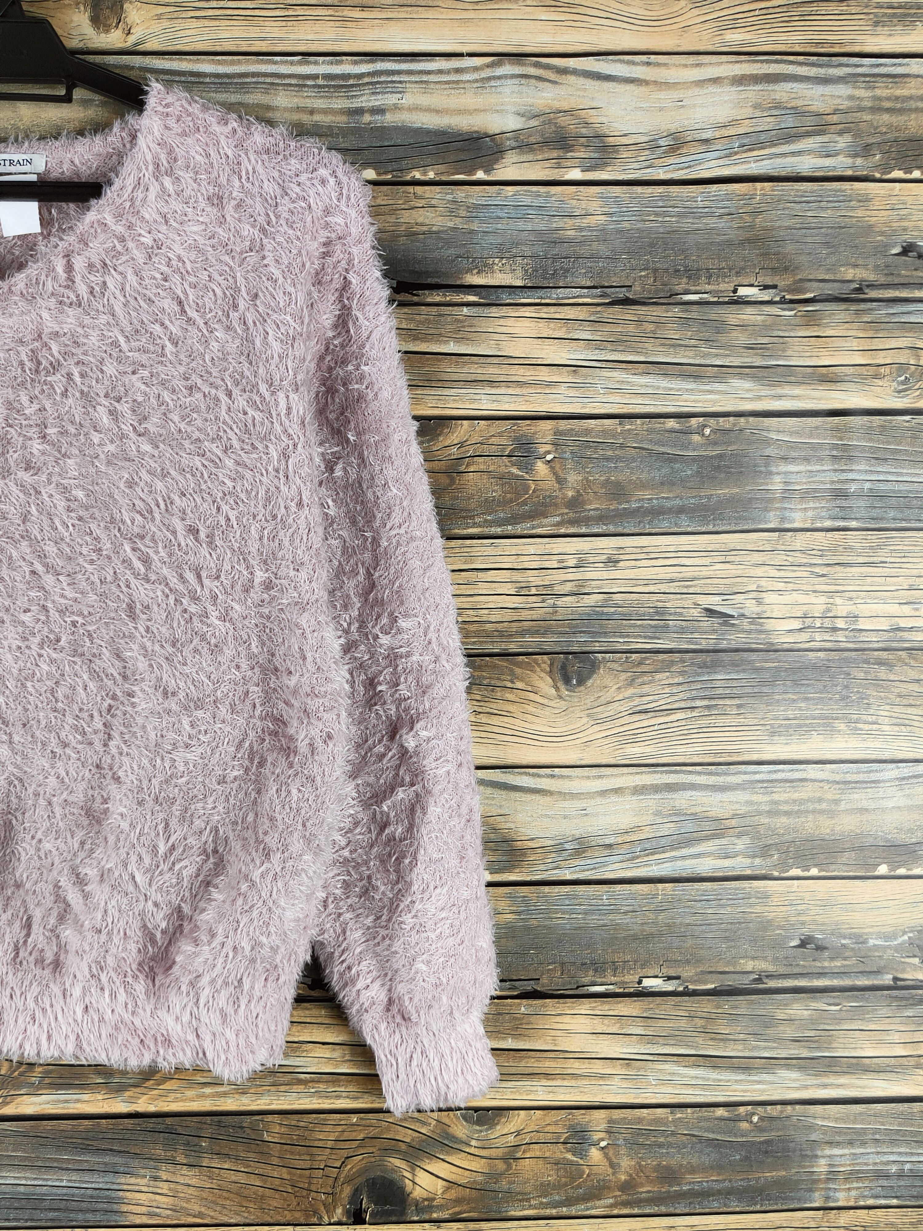 Japanese Brand DL Comfo-strain Soft Pink Fur Mohair Knitwear #46-493 Size M / US 6-8 / IT 42-44 - 5 Thumbnail