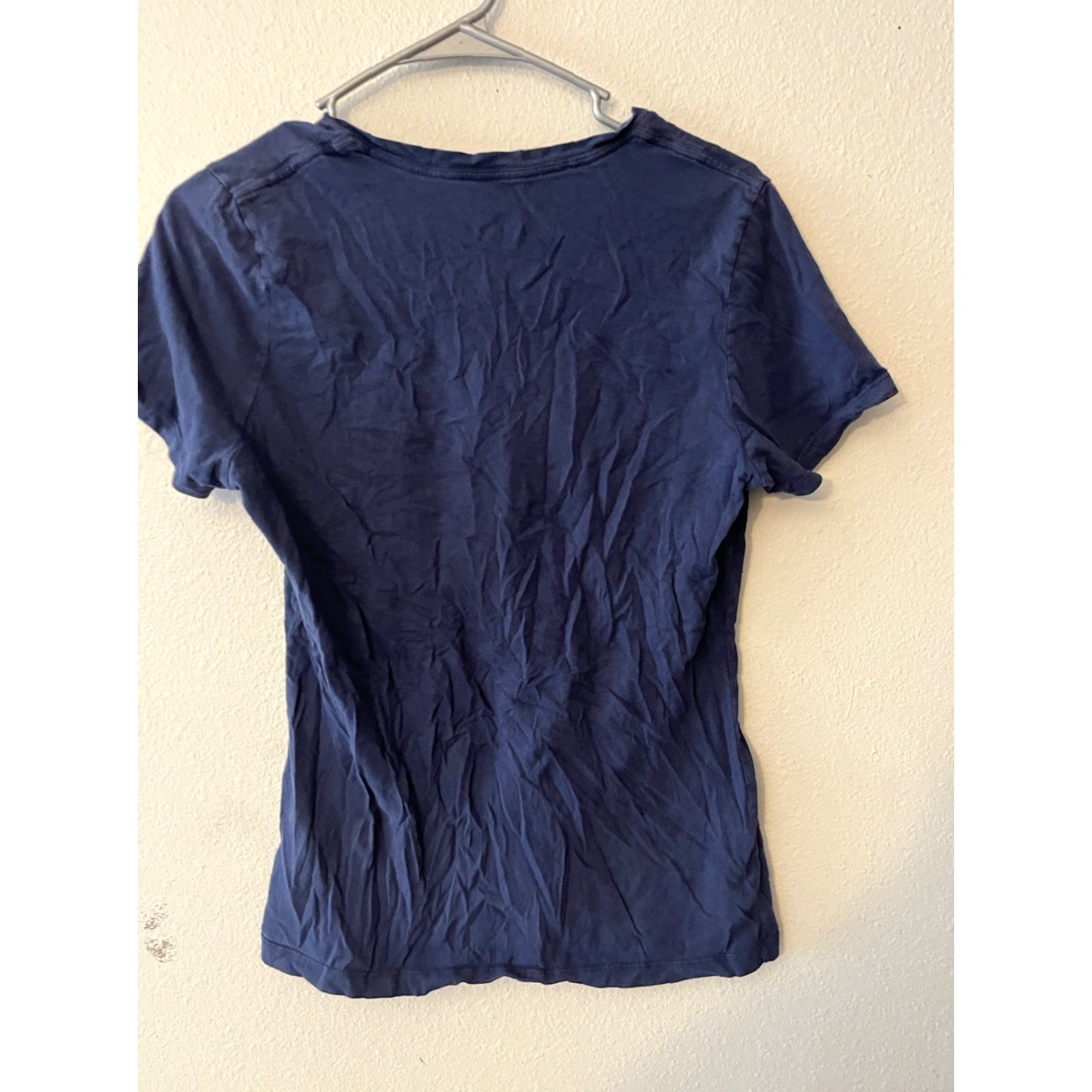 Vintage New York Yankees Genuine Merchandise V Neck Med Blue Women’s Distress Size M / US 6-8 / IT 42-44 - 3 Thumbnail