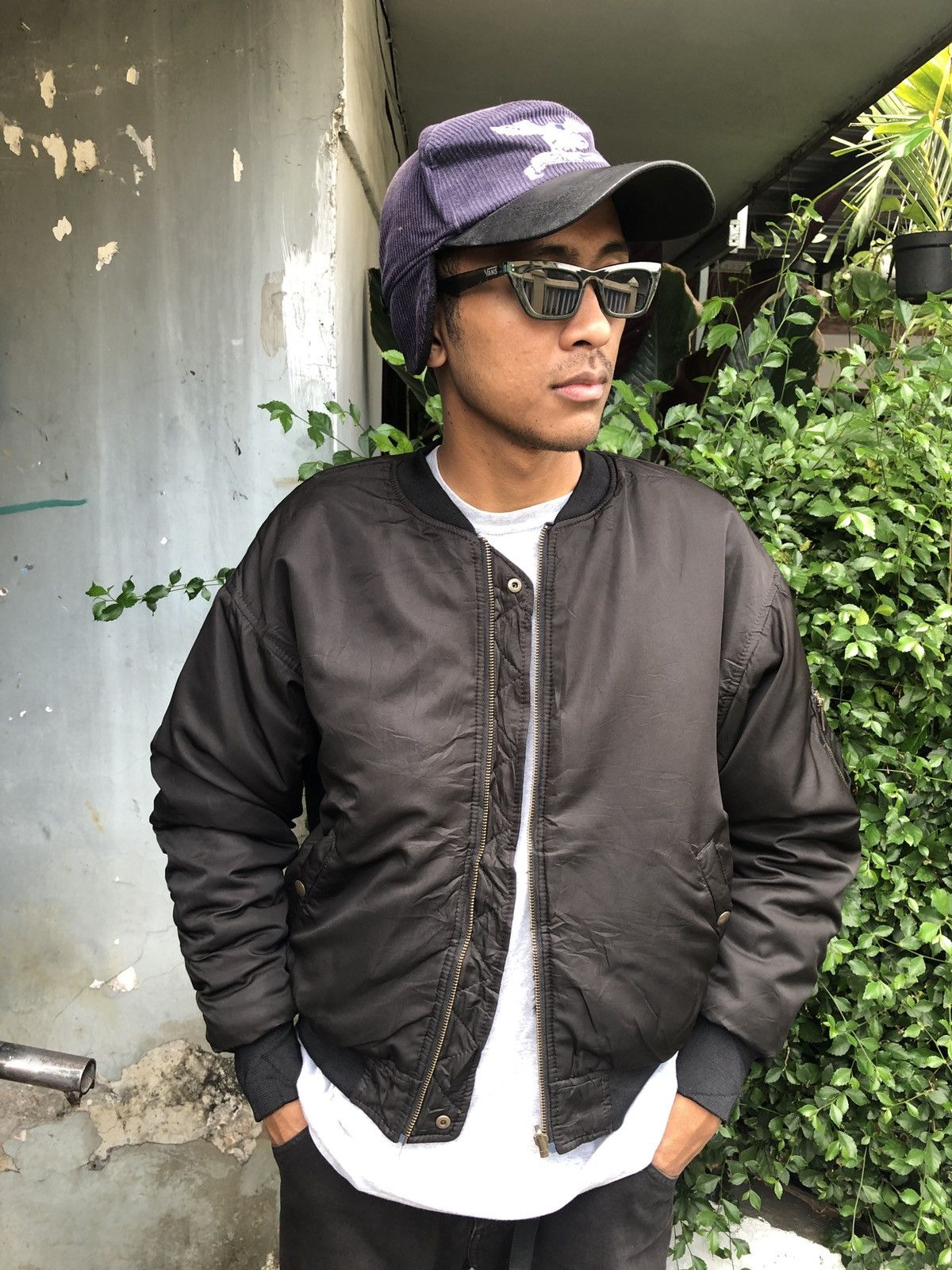 Japanese Brand Niko and bomber riversible fur inner jacket Size US L / EU 52-54 / 3 - 12 Thumbnail