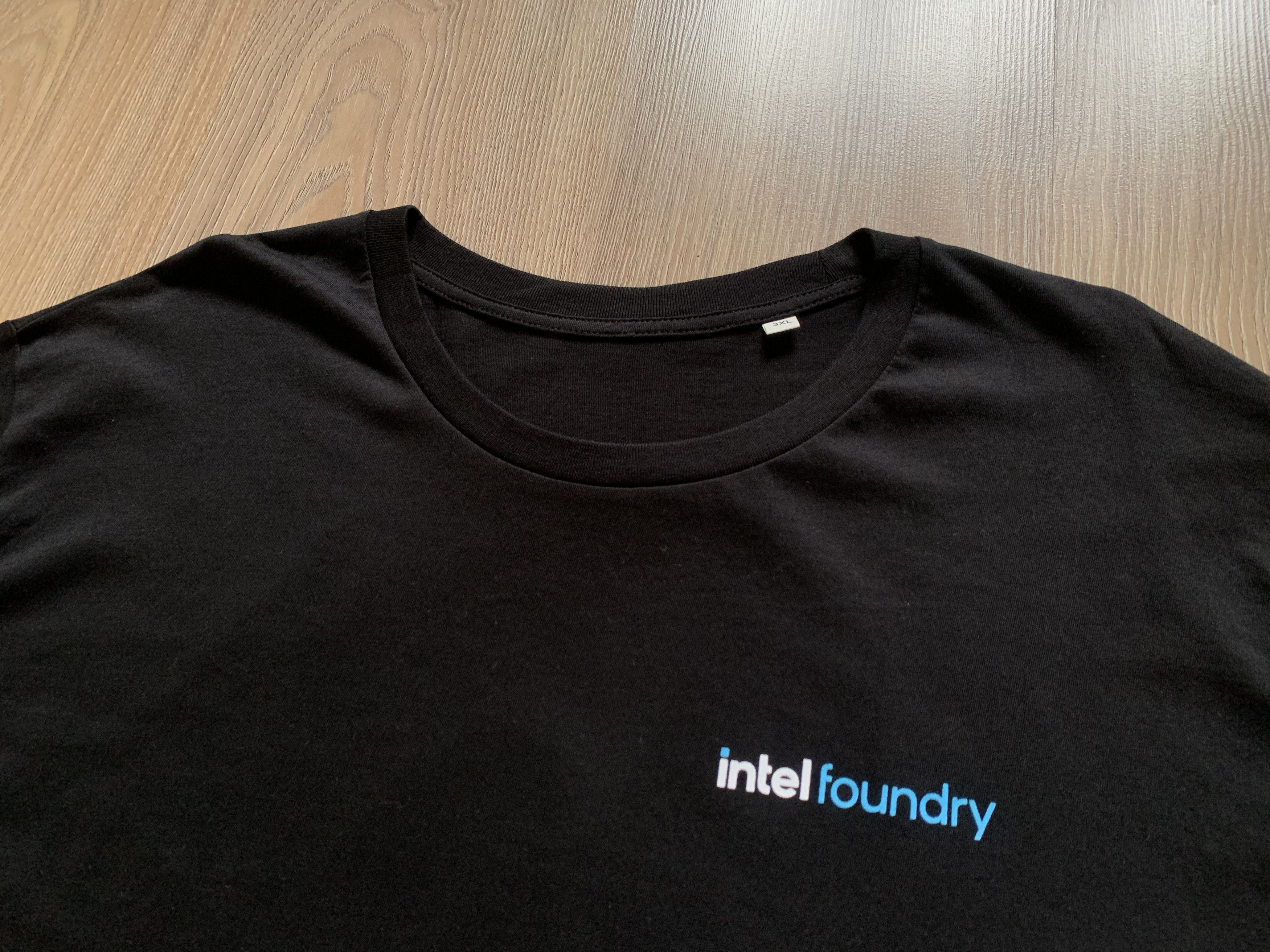 Other Intel Foundry Black Cotton Printed T Shirt Size US XXL / EU 58 / 5 - 4 Thumbnail