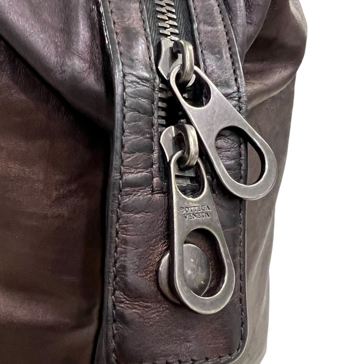 Bottega Veneta Bottega Veneta Intrecciato Leather Duffle Bag Size ONE SIZE - 9 Thumbnail