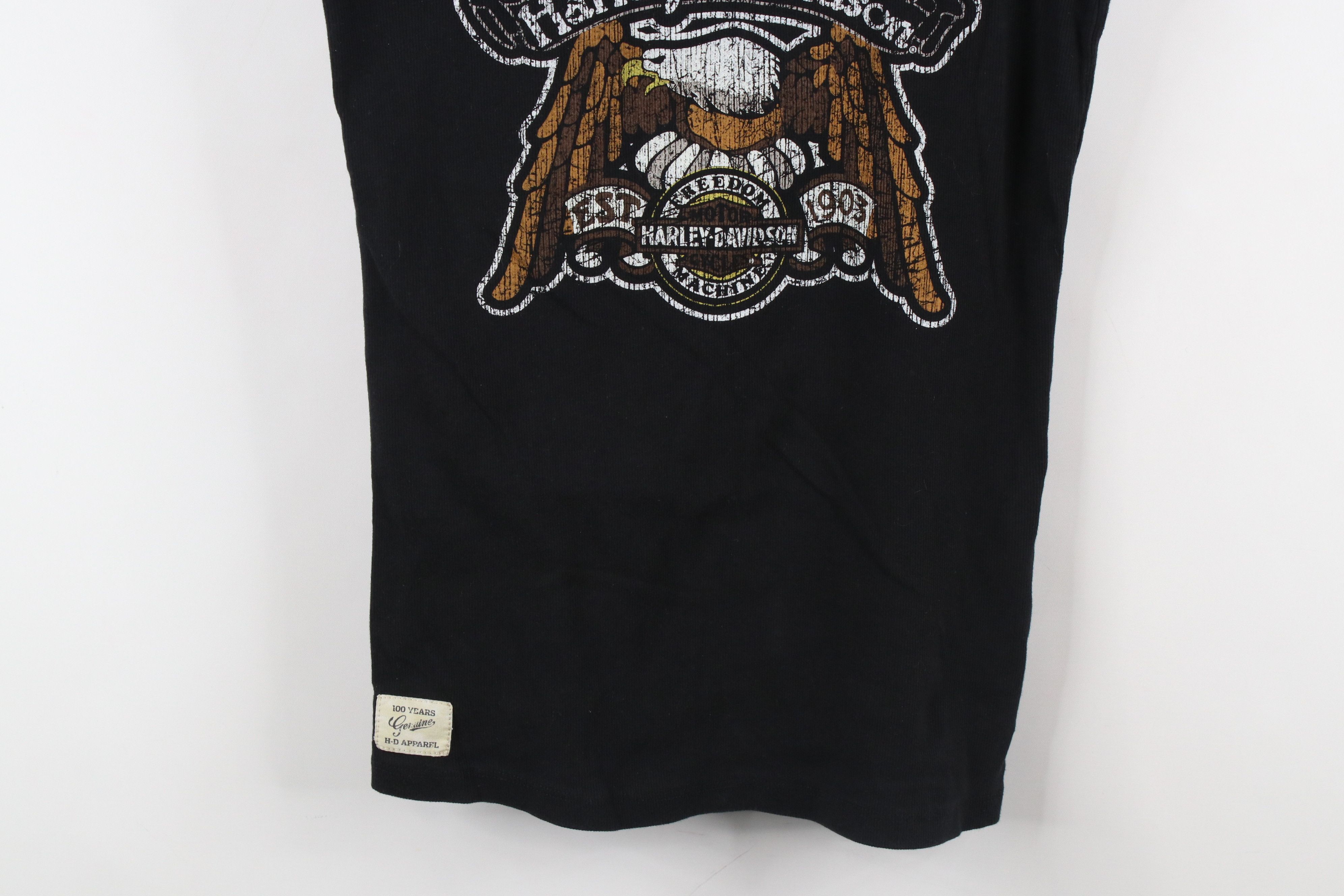 Harley Davidson × Vintage Deadstock Vintage Y2K Harley Davidson Tank Top T-Shirt USA Size L / US 10 / IT 46 - 3 Thumbnail