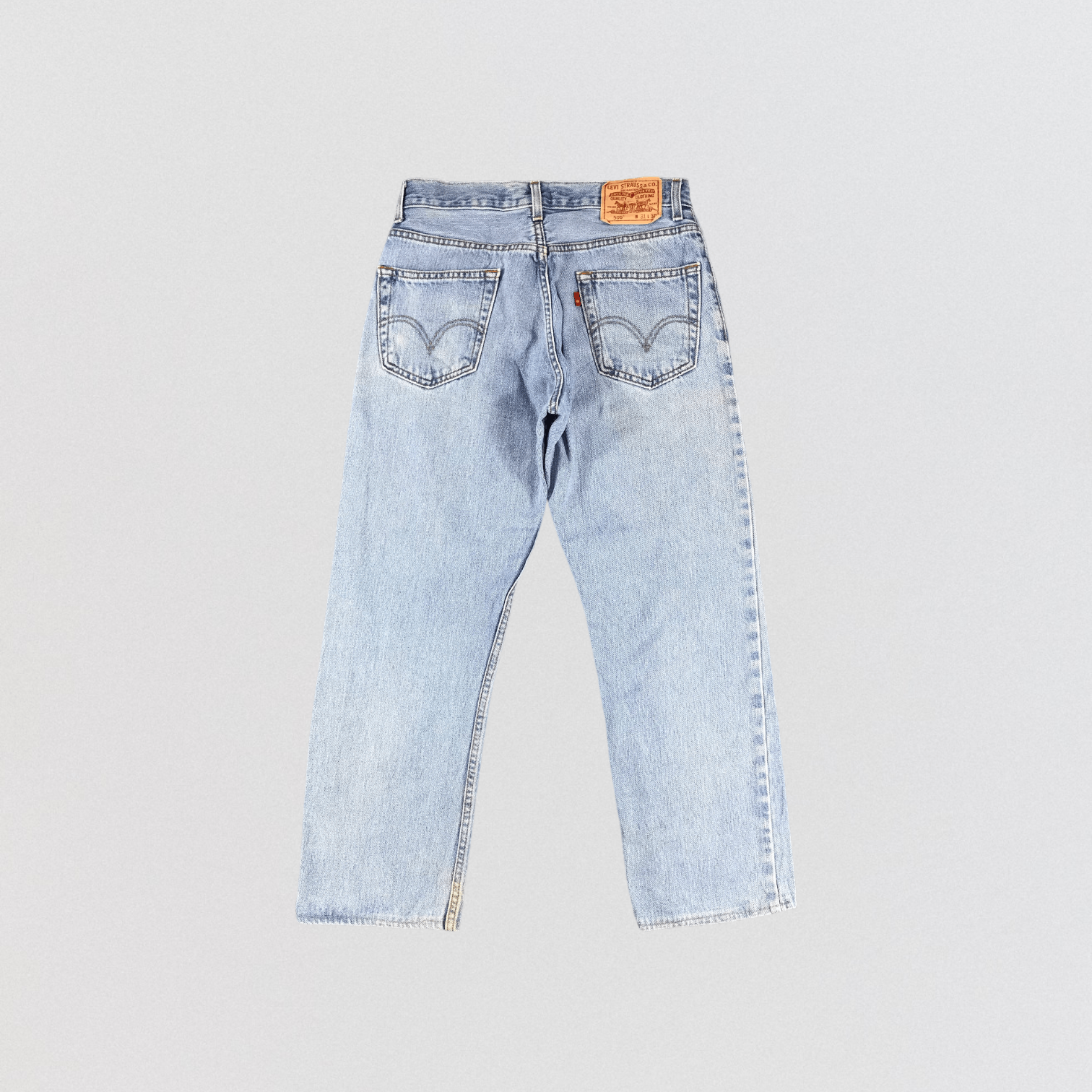 Levi's × Vintage Vintage Light Wash Levis 505 Jeans-JM767 Size US 31 - 2 Thumbnail