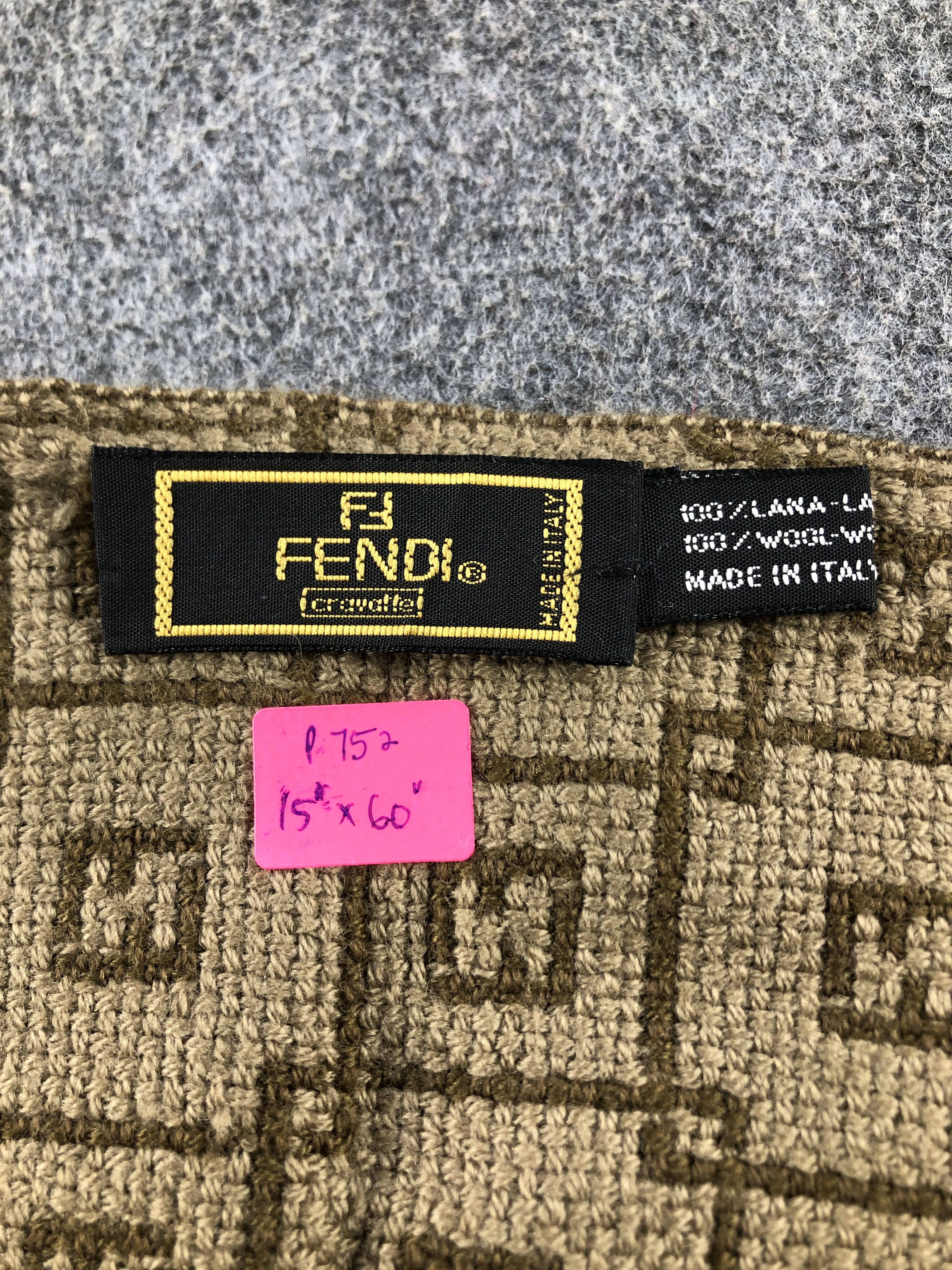 Fendi Fendi Scarf / Muffler / Neckwear P752 Size ONE SIZE - 7 Thumbnail