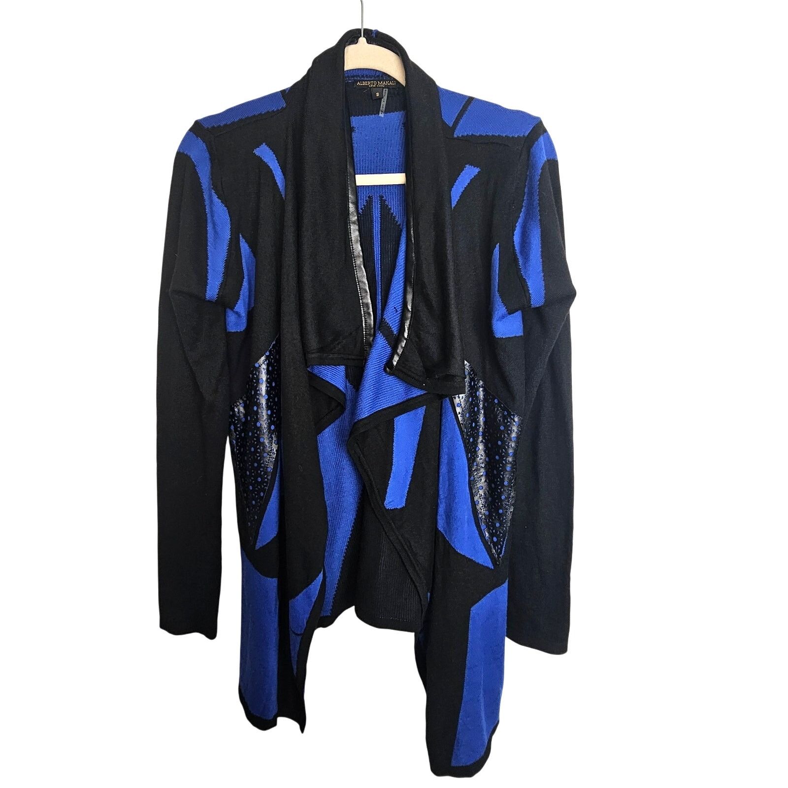 Alberto Alberto Makali Sweater Cardigan Waterfall Wool Whimsigoth S Size S / US 4 / IT 40 - 1 Thumbnail