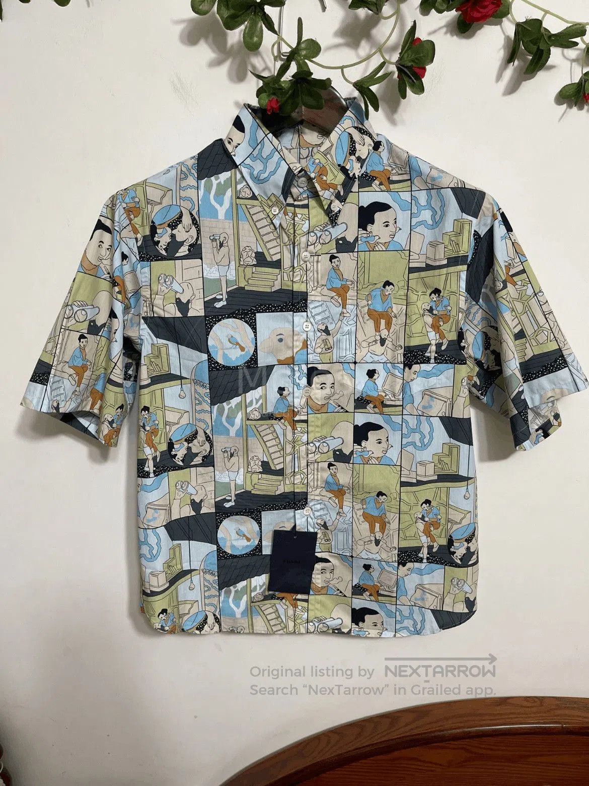 Prada Prada Manga Picture Shirt. Size US S / EU 44-46 / 1 - 1 Thumbnail