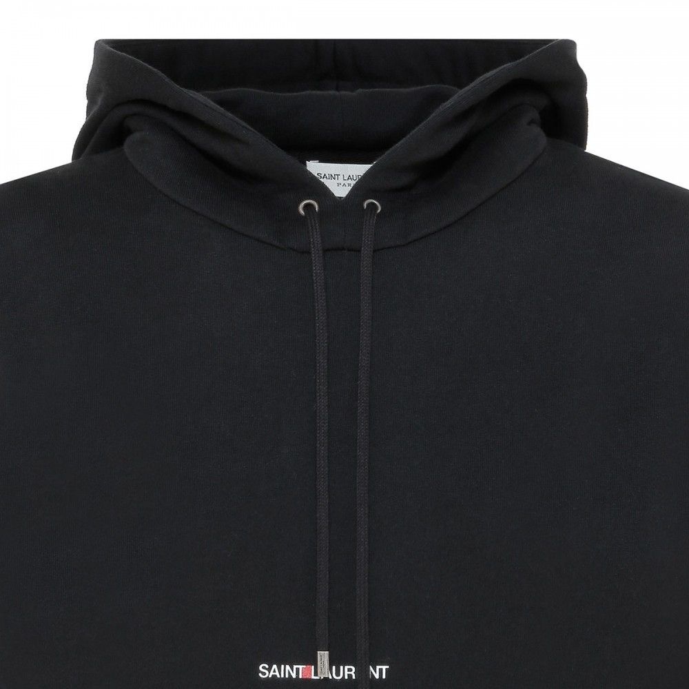 Saint Laurent Paris Rive Gauche hooded sweatshirt Size US M / EU 48-50 / 2 - 2 Thumbnail
