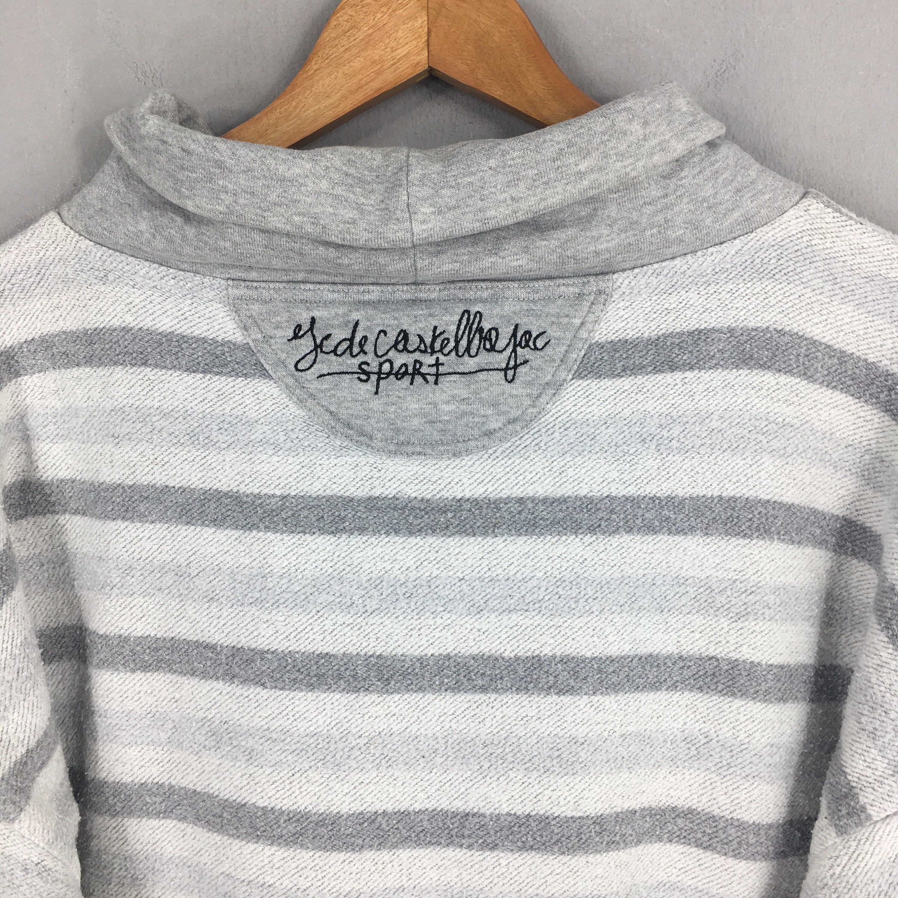Jean Charles De Castelbajac Vintage Jc De Castelbajac Sports Striped Sweatshirt XLarge Size US XL / EU 56 / 4 - 8 Thumbnail