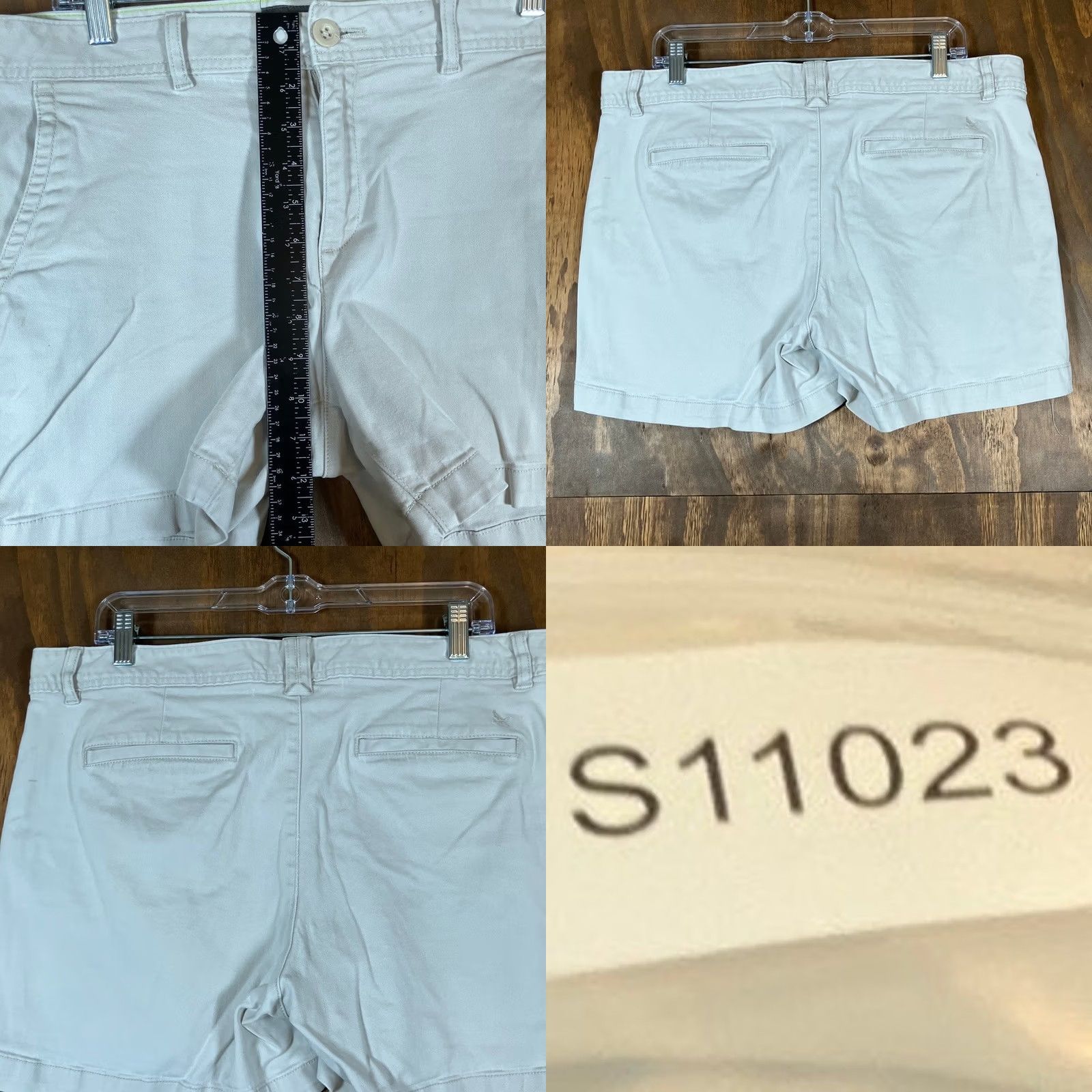 Eddie Bauer Eddie Bauer Womens Shorts Gray Midi Casual Stretch 14 Bermuda Plus Size Rise Mid 8.5-10.5 Adults Womens Size 25" / US 0 / IT 36 - 8 Thumbnail