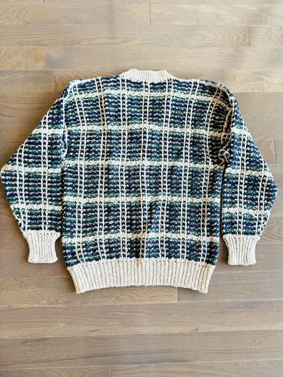Vintage Vintage Knit sweater Bonner of Ireland v-neck linen blend Size US M / EU 48-50 / 2 - 3 Thumbnail
