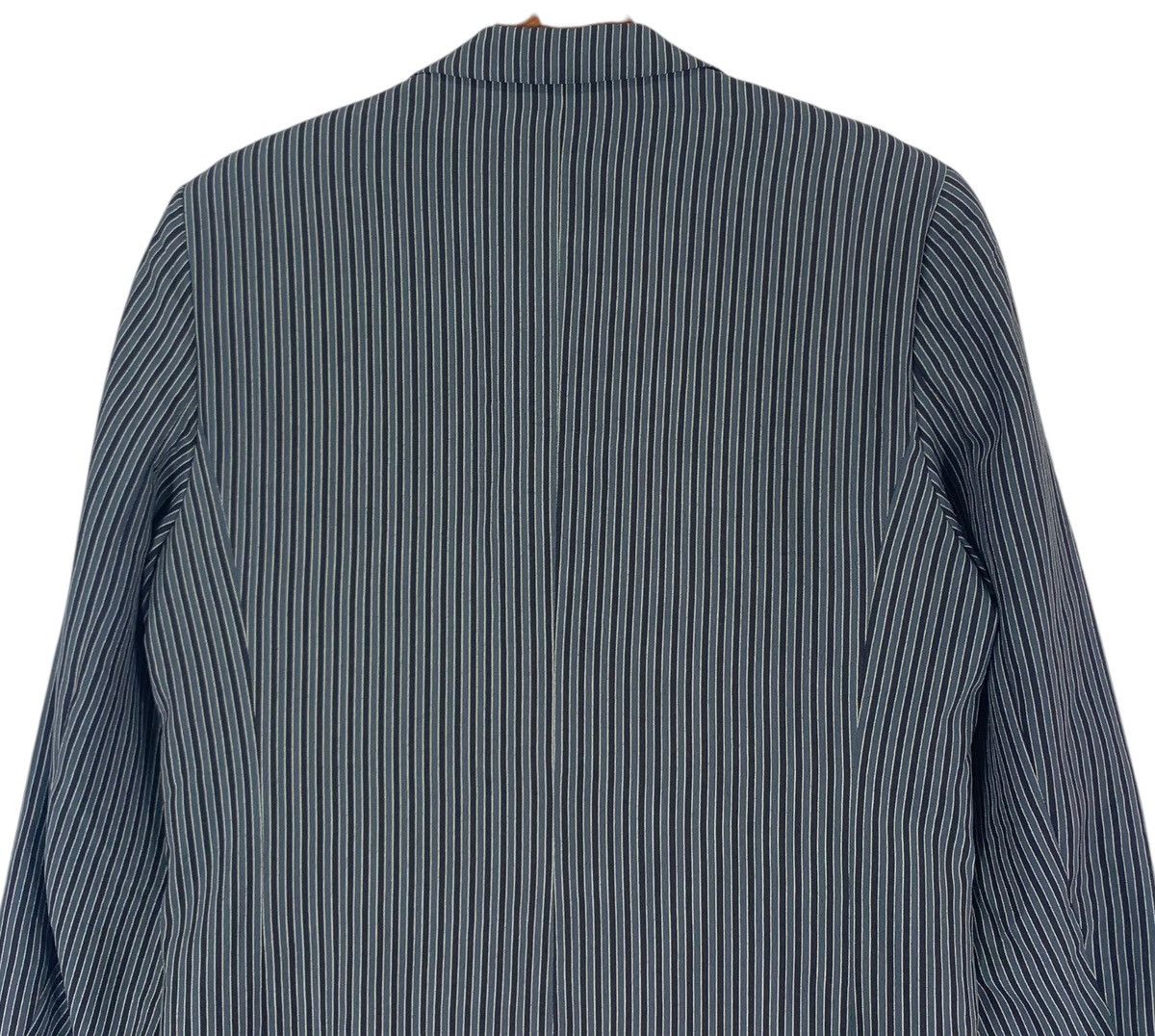 Vintage VINTAGE AGNES B HOMME STRIPE COAT BLAZER Size US M / EU 48-50 / 2 - 8 Thumbnail