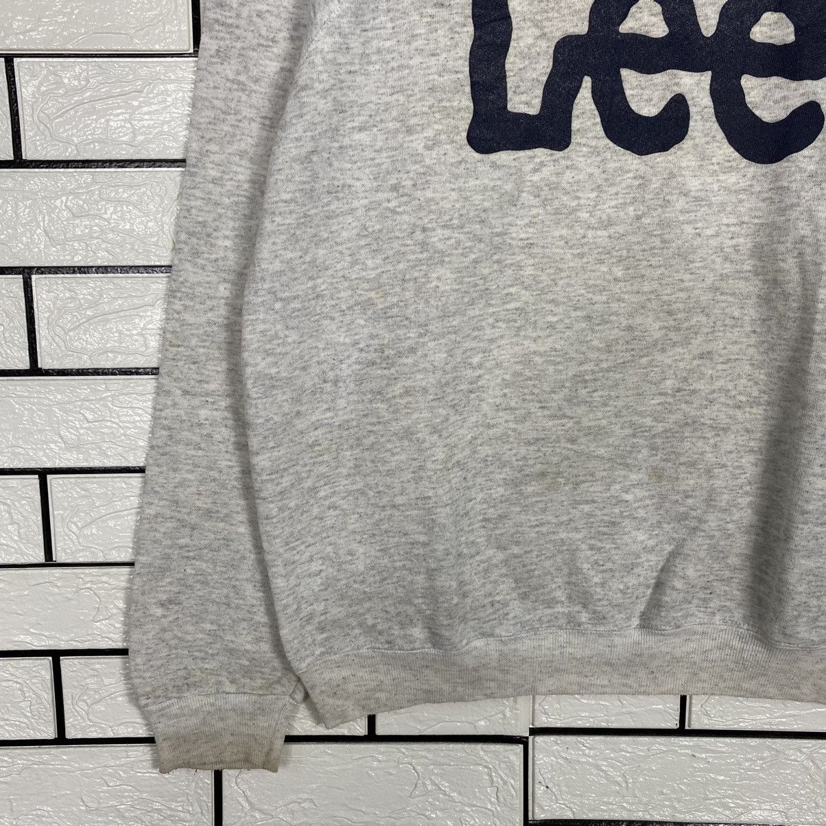 Lee 📌Vintage Sweatshirt Crewneck Lee Big Logo Size US L / EU 52-54 / 3 - 5 Thumbnail