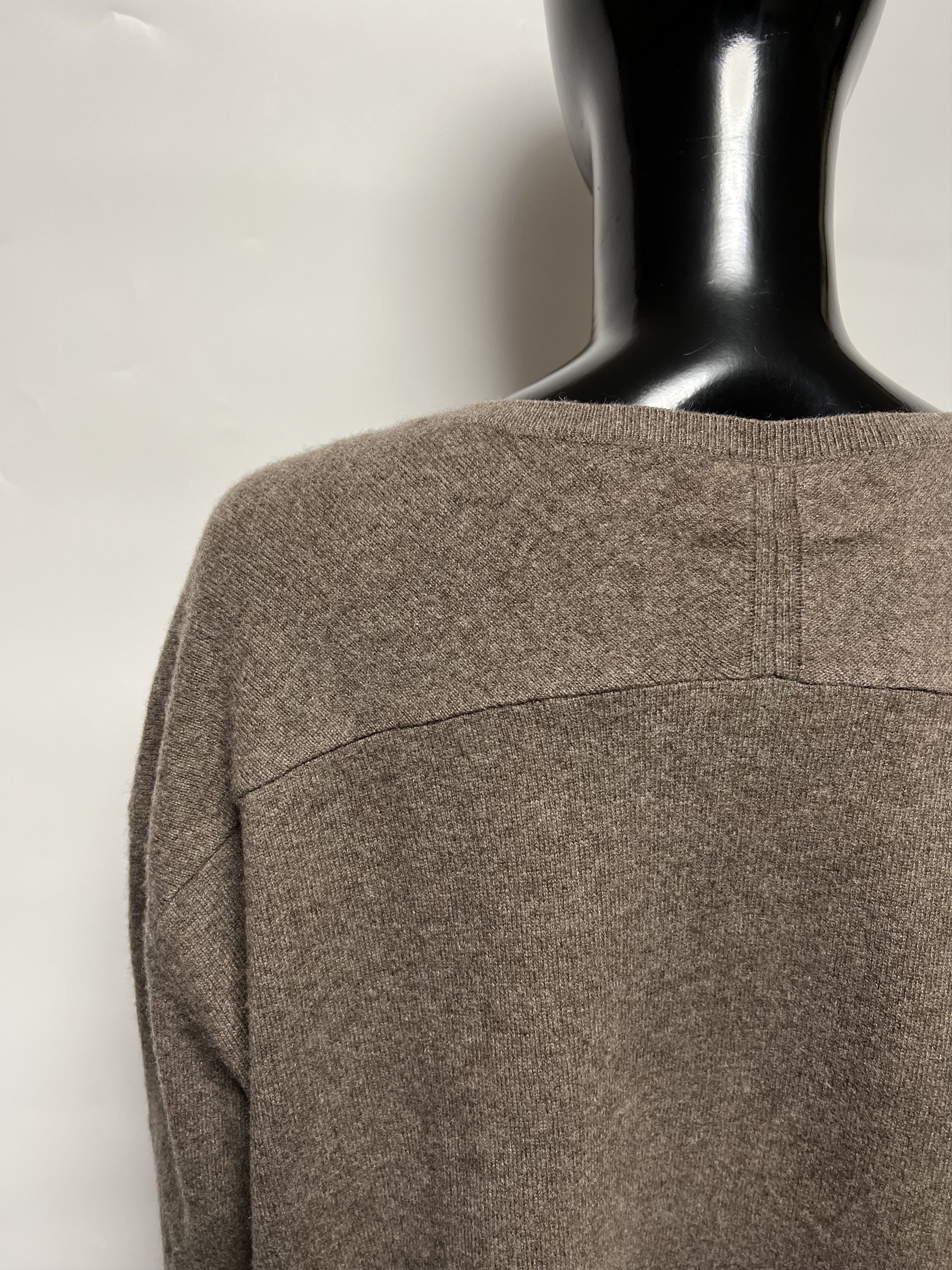 Bompard Eric Bompard Cashmere V-Neck Sweater Oversized Size L / US 10 / IT 46 - 8 Thumbnail