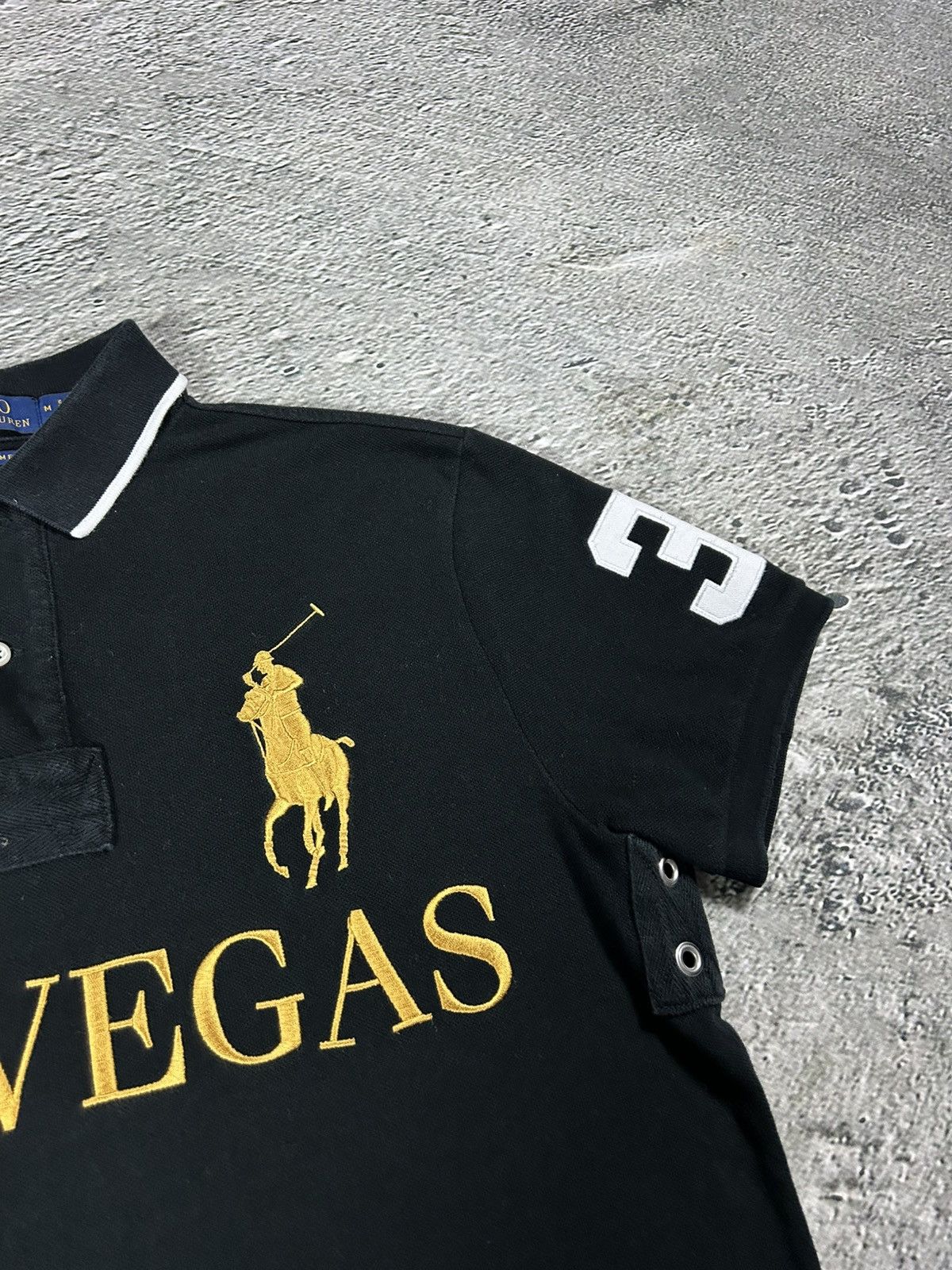 Ralph Lauren Chief Keef Polo Ralph Lauren Las Vegas vintage black gold Size US M / EU 48-50 / 2 - 4 Thumbnail