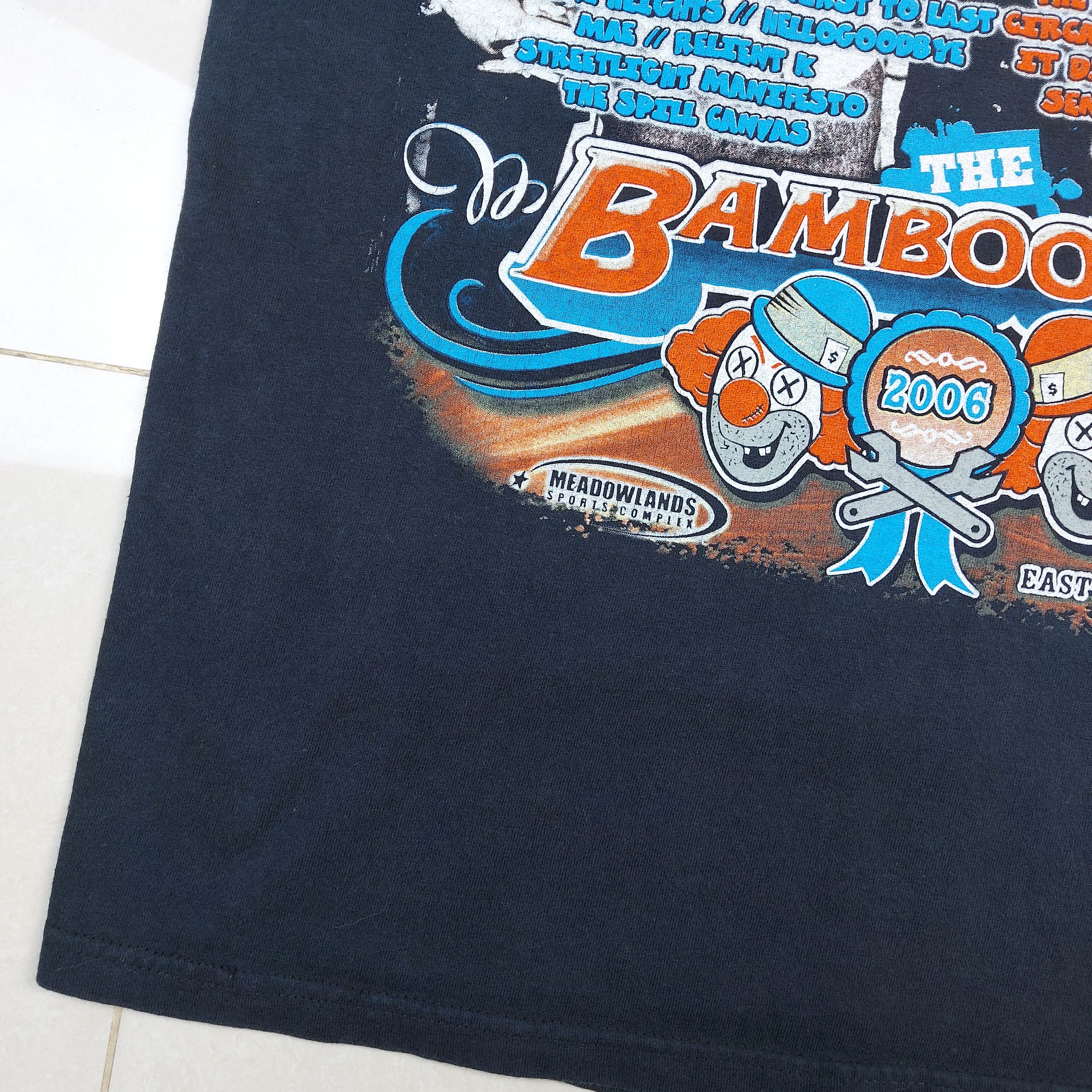 Band Tees VTG 2006 The Bamboozle Taking Back Sunday Fall Out Boy TEE Size US S / EU 44-46 / 1 - 19 Thumbnail