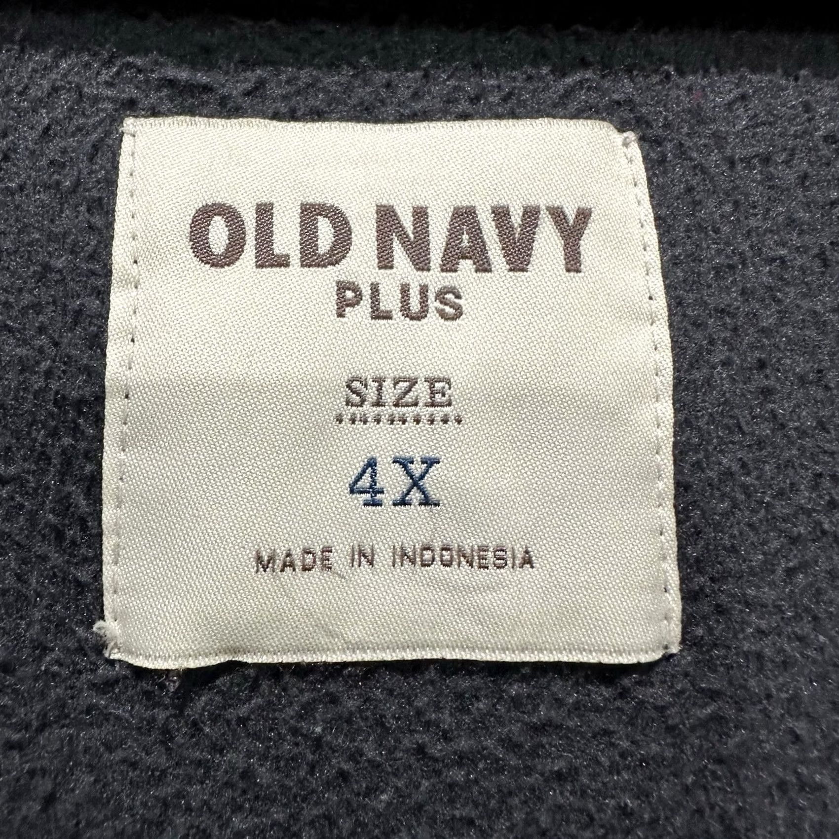 Old Navy Old Navy Jacket Womens 4X Plus Gray Fleece Full Zip Outdoor Jacket Size XXL / US 16-18 / IT 52-54 - 3 Thumbnail