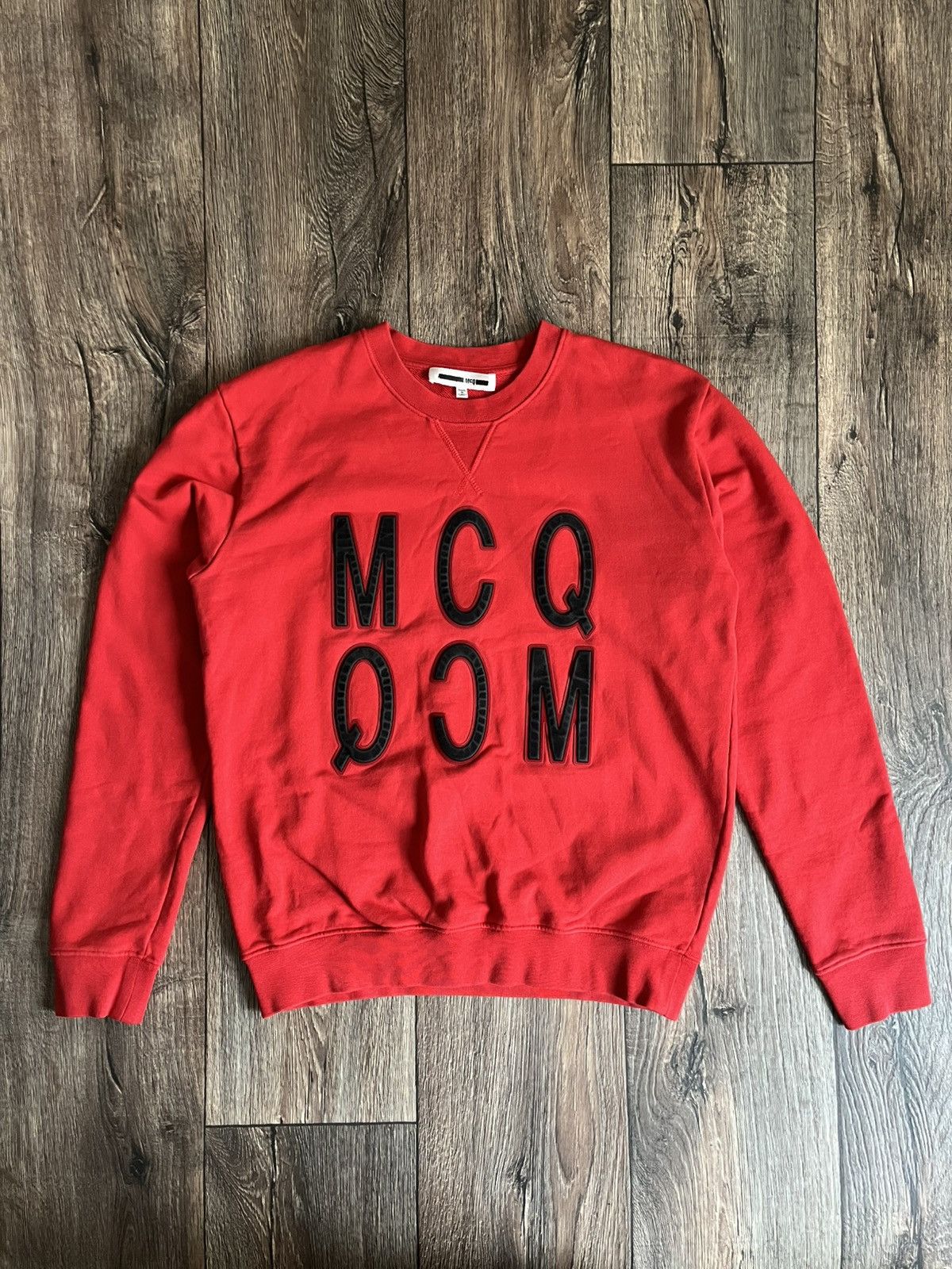 Alexander McQueen Alexander McQueen MCQ Logo Designer Sweatshirt Size US S / EU 44-46 / 1 - 1 Thumbnail