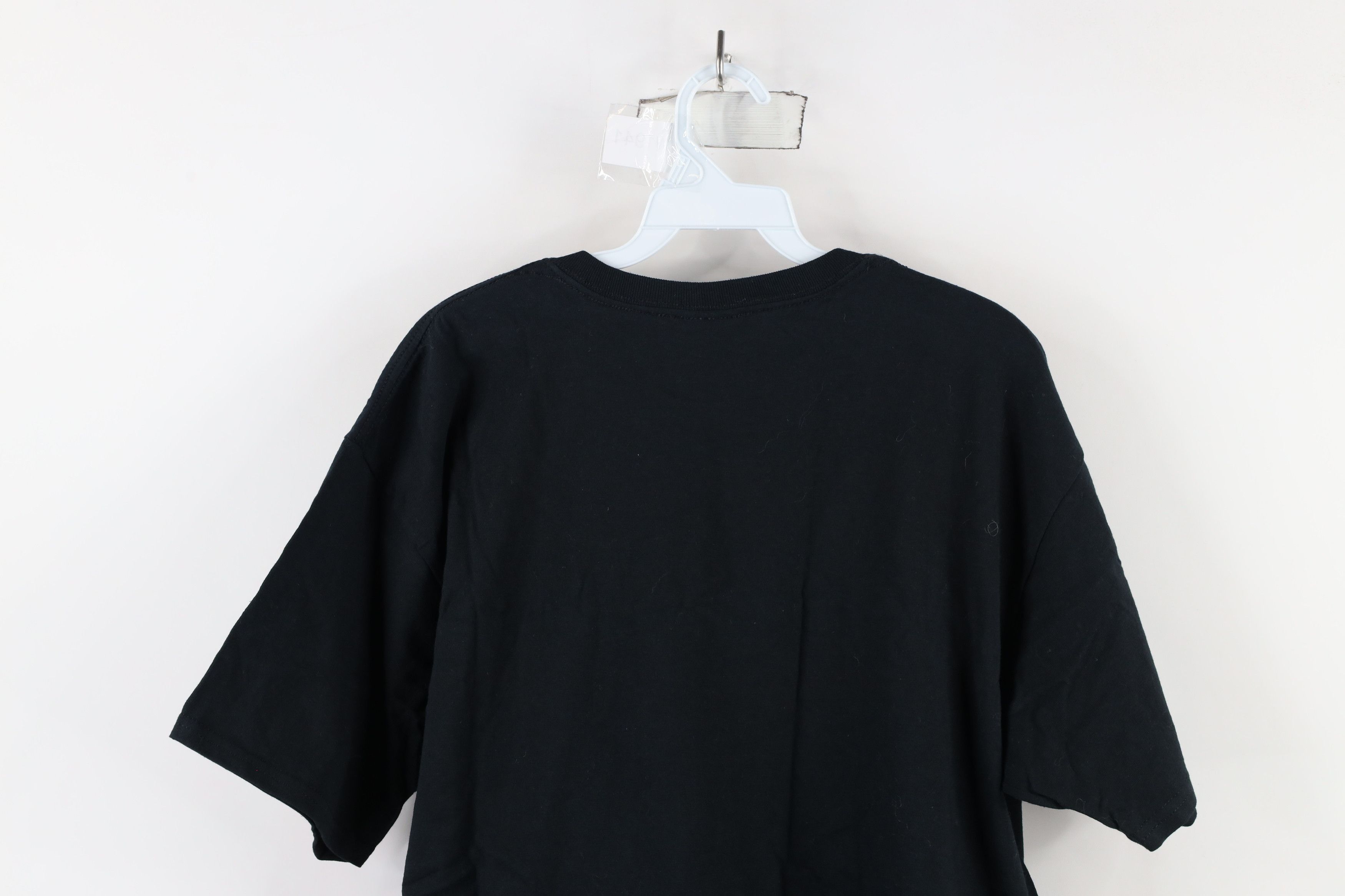 Vintage Vintage 90s Streetwear Heavyweight Pocket T-Shirt Black Size US M / EU 48-50 / 2 - 9 Thumbnail