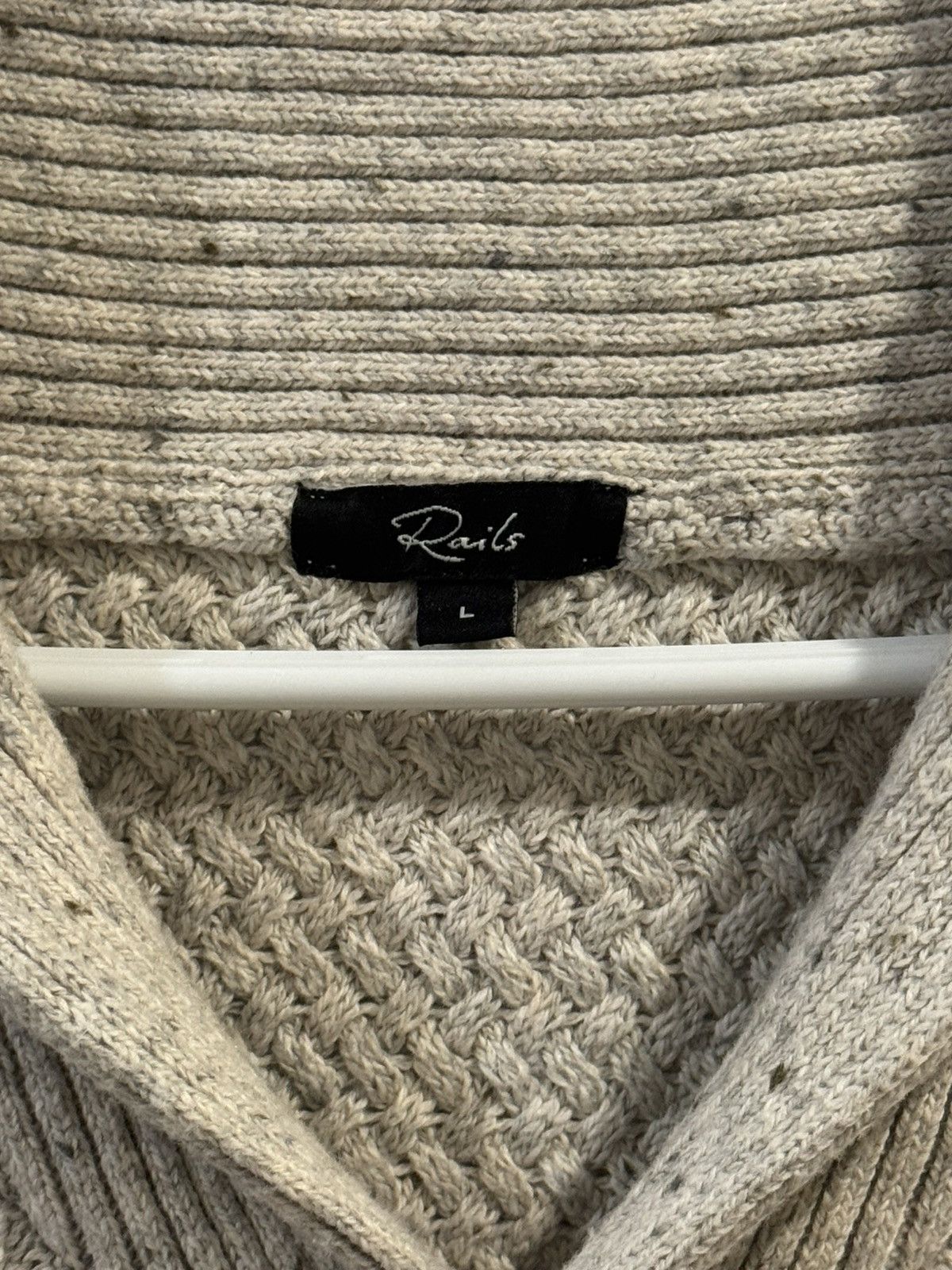 Rails RAILS Shepley Shawl Cardigan Knit Sweater Mens Size Large Size US L / EU 52-54 / 3 - 6 Thumbnail