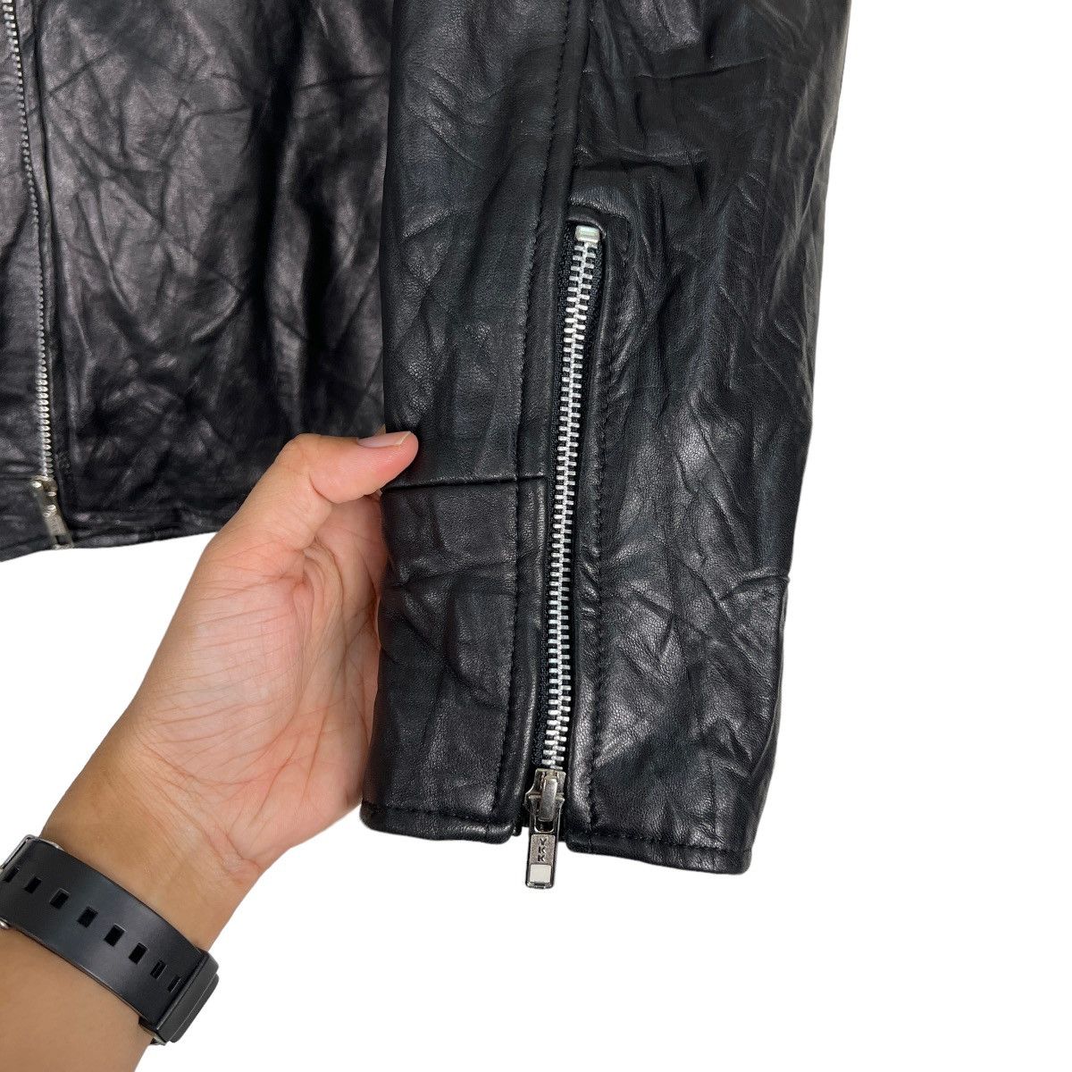 Japanese Brand 🔥 WORCA RIDER RACER MOTO LEATHER JACKET Size US M / EU 48-50 / 2 - 14 Thumbnail